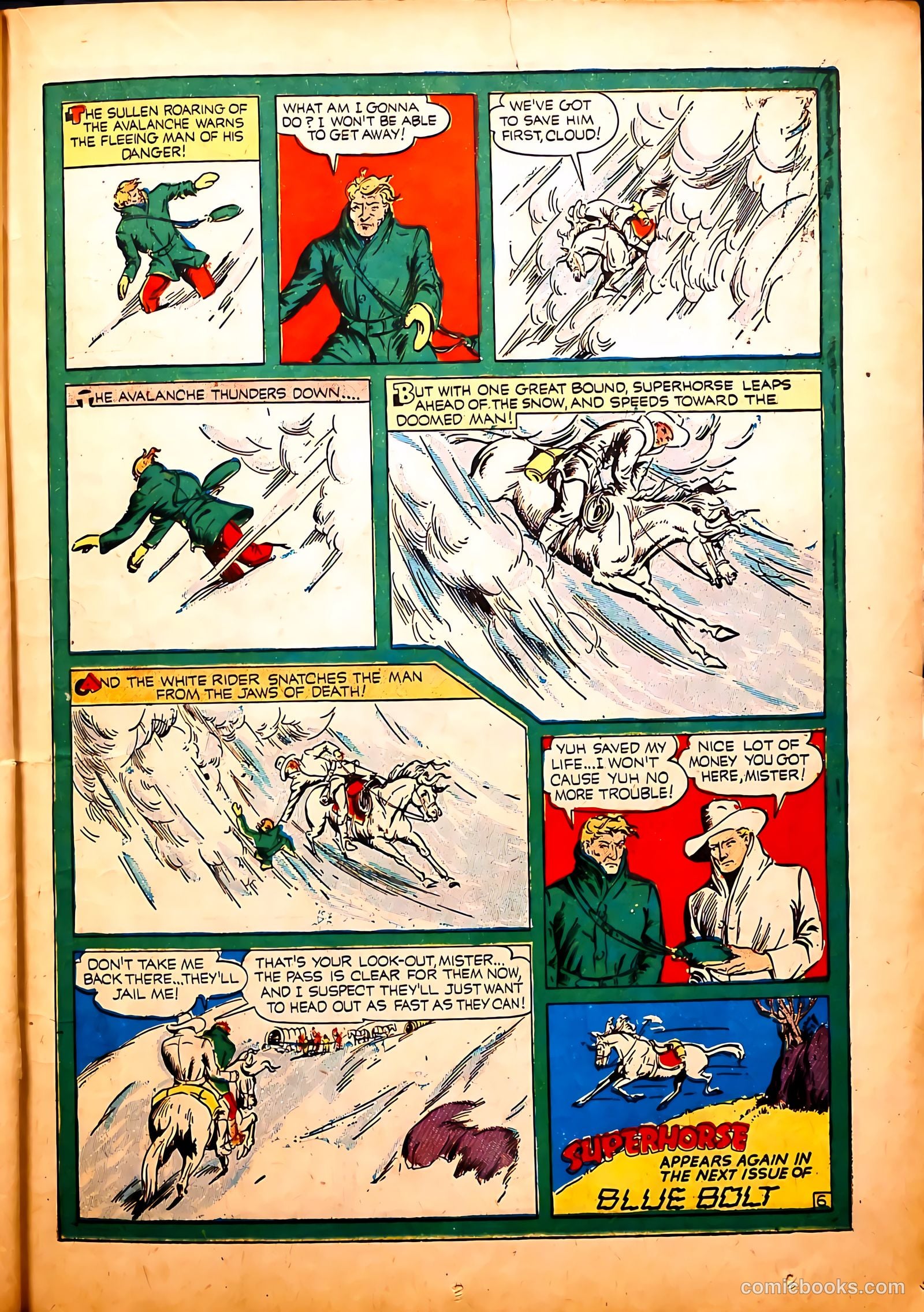 Blue Bolt #9 (1953) — page 42 of 65