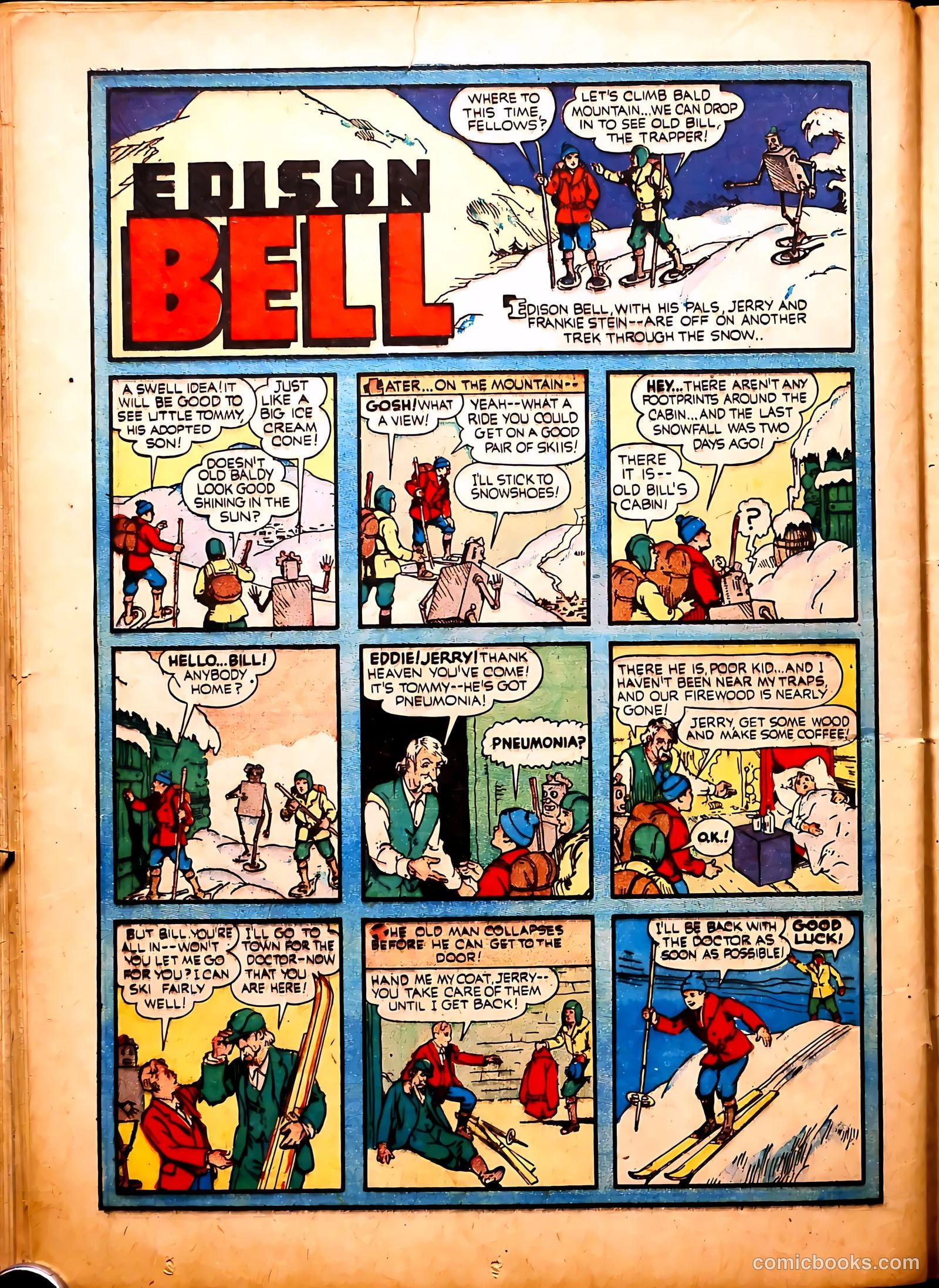 Blue Bolt #9 (1953) — page 43 of 65