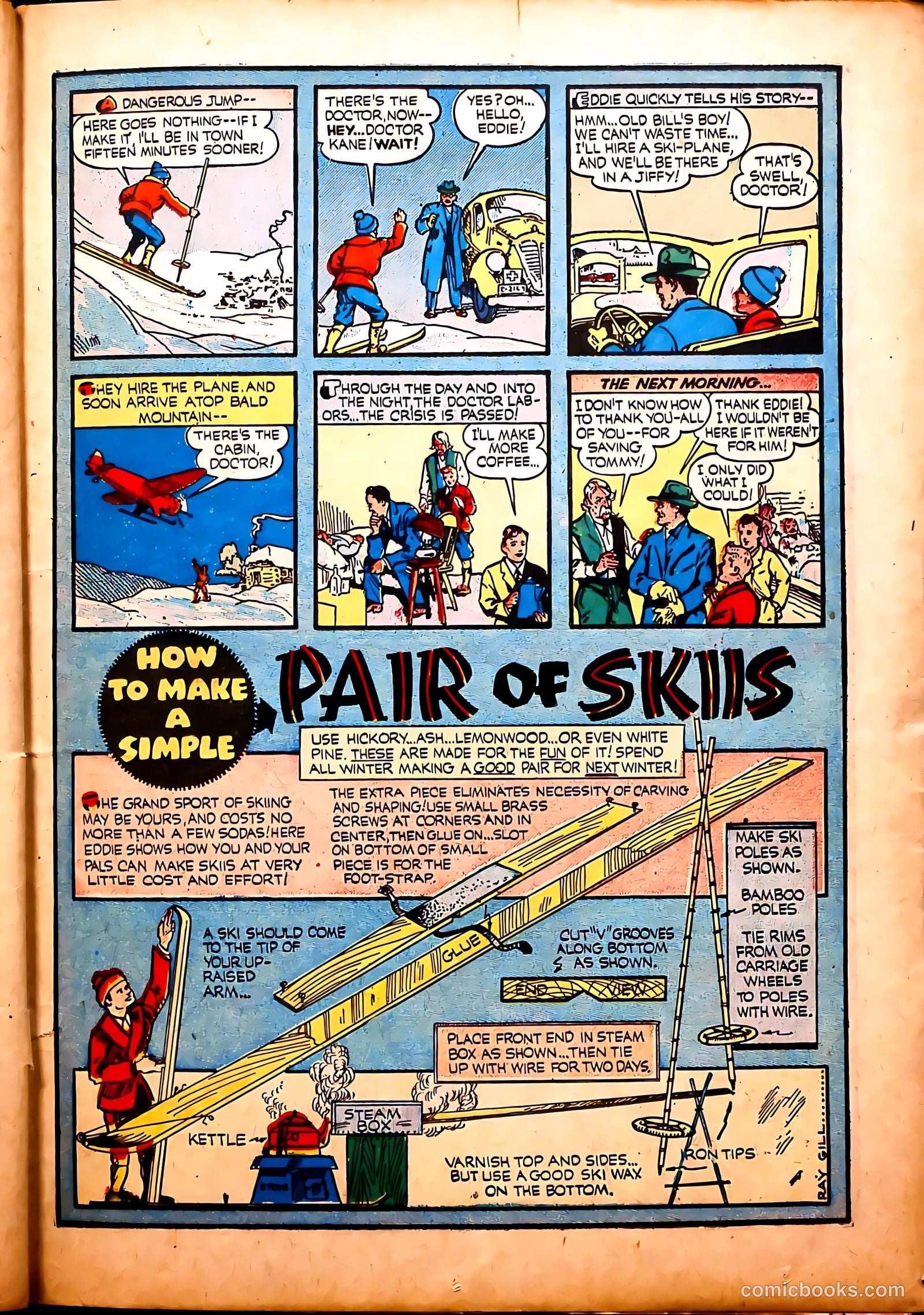 Blue Bolt #9 (1953) — page 44 of 65