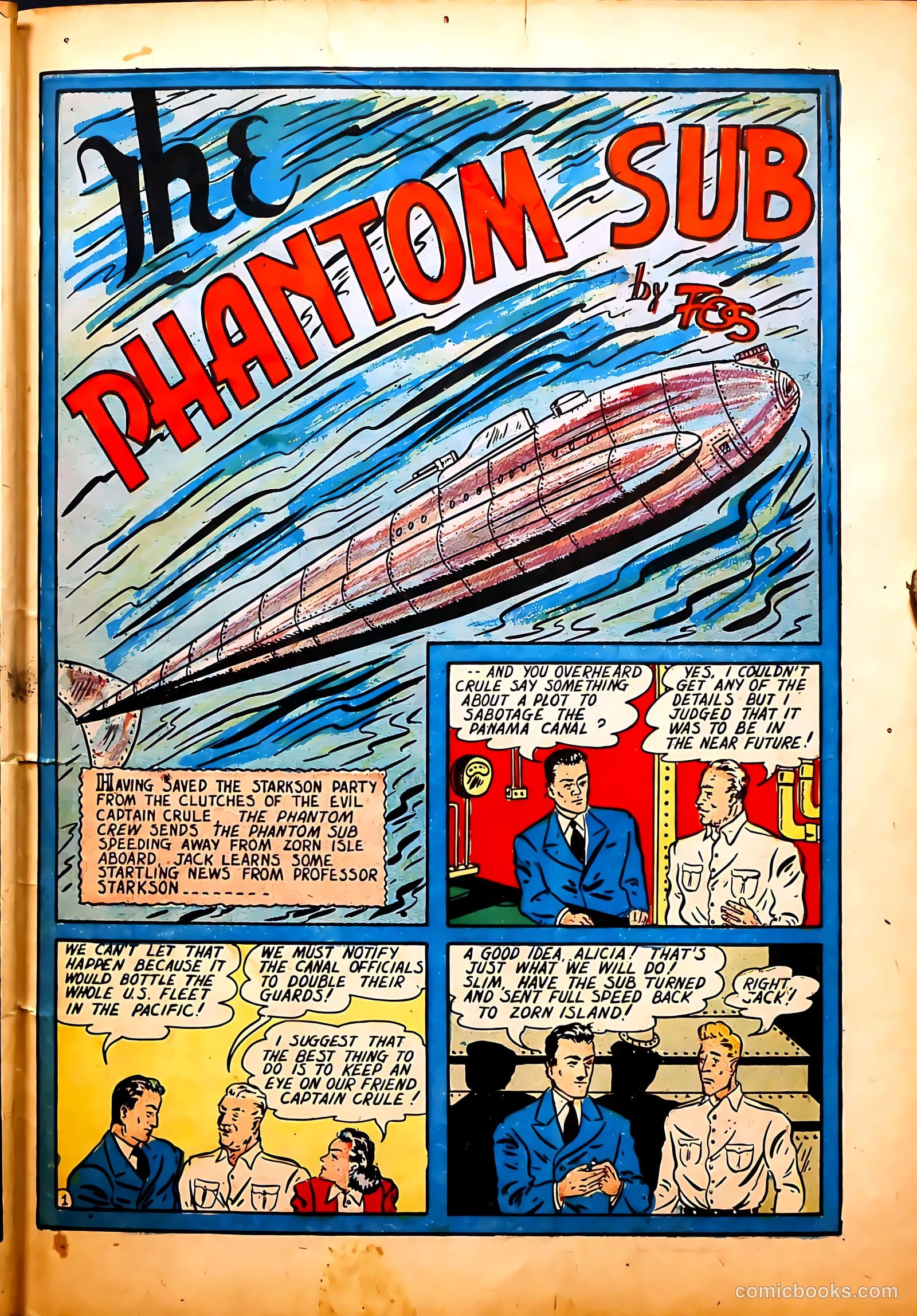 Blue Bolt #9 (1953) — page 58 of 65