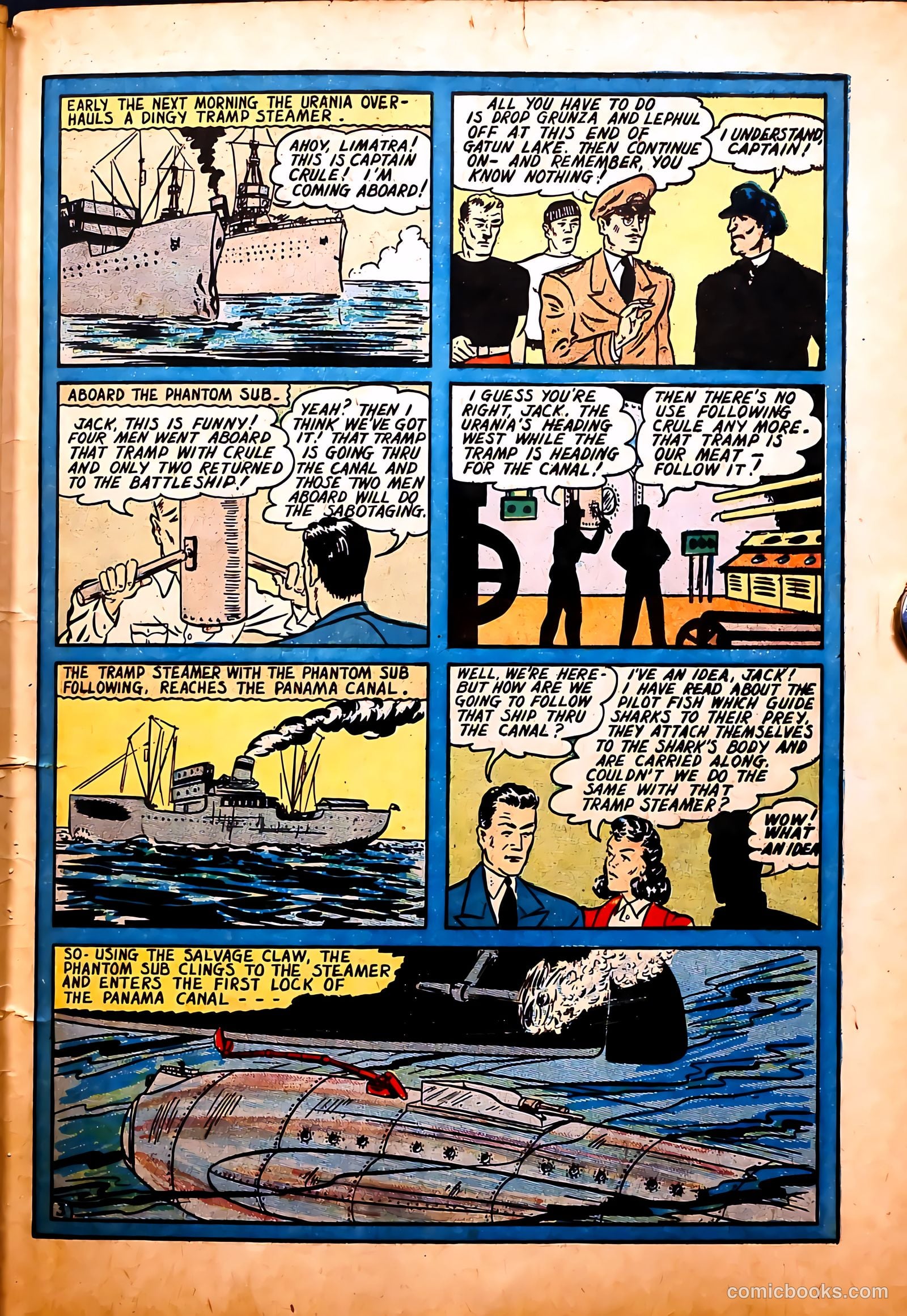 Blue Bolt #9 (1953) — page 60 of 65