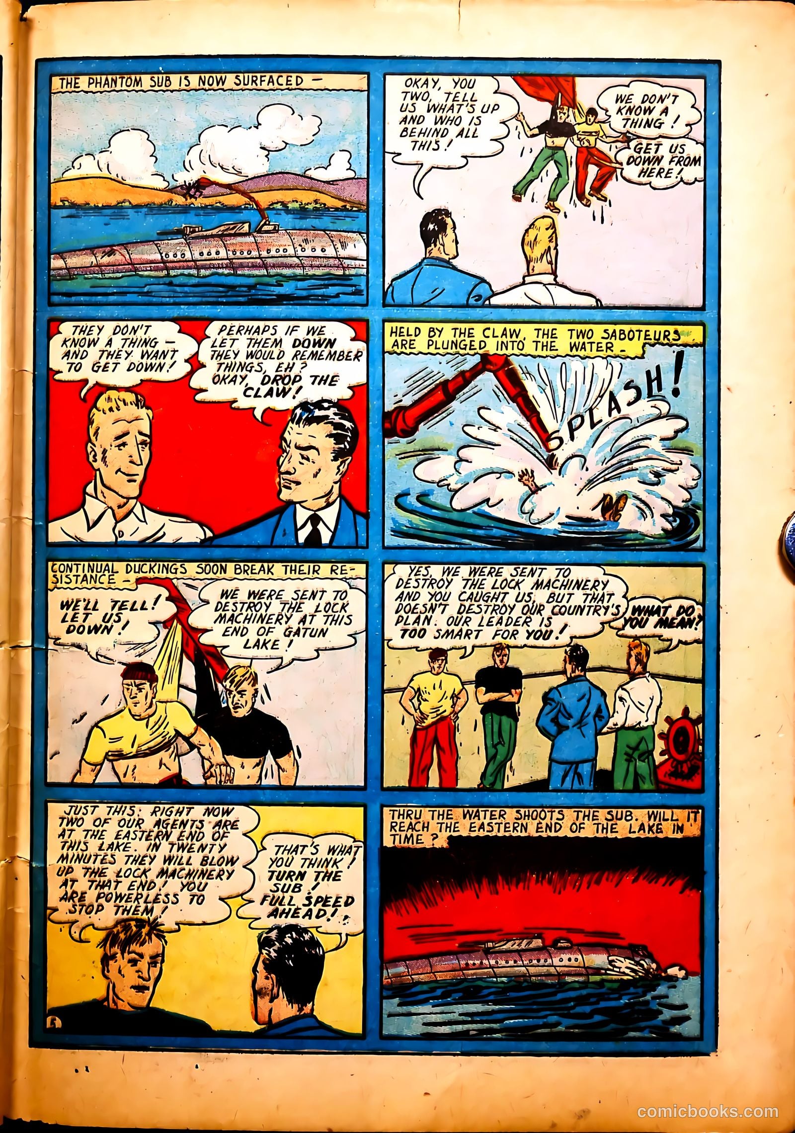 Blue Bolt #9 (1953) — page 62 of 65