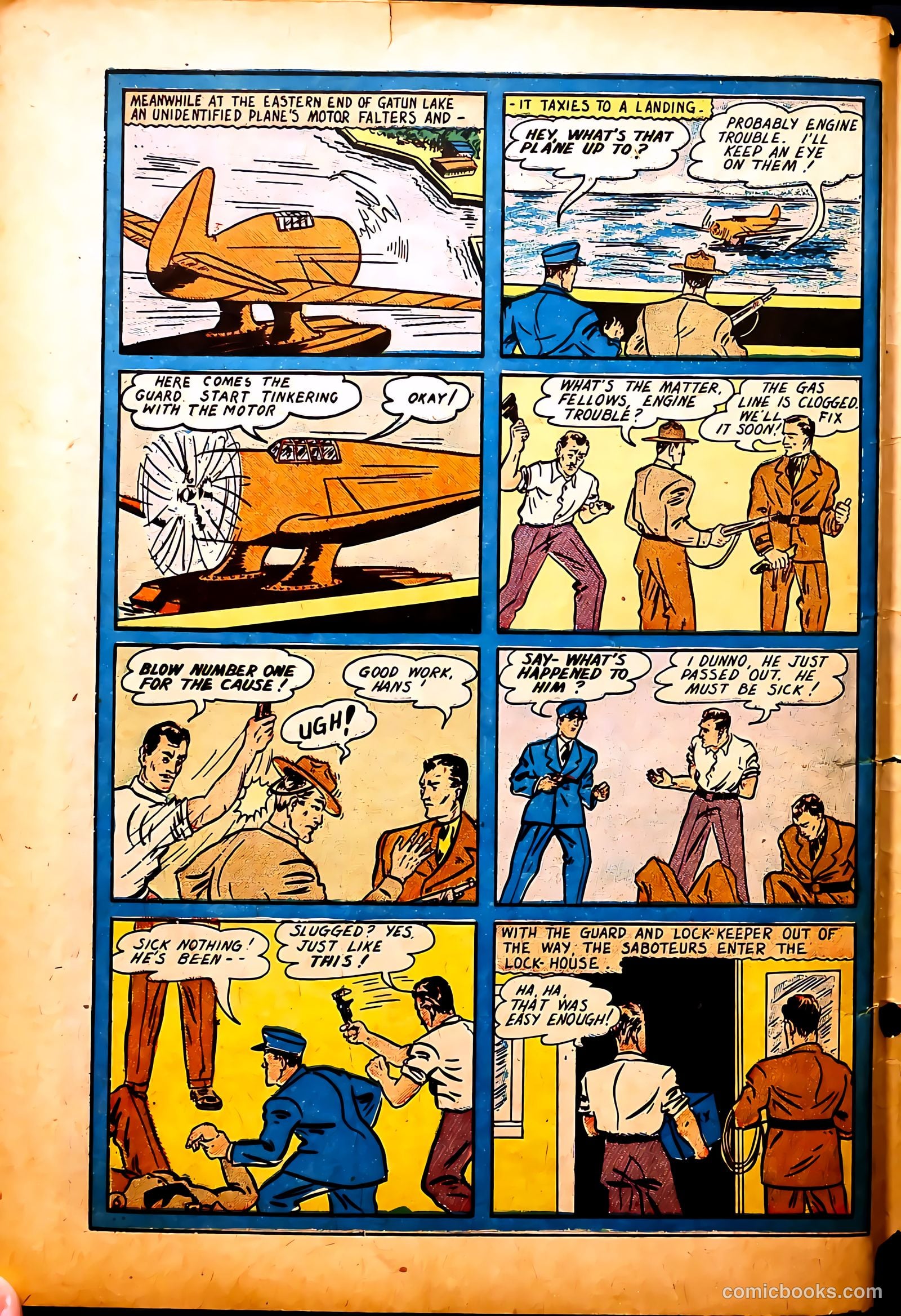Blue Bolt #9 (1953) — page 63 of 65