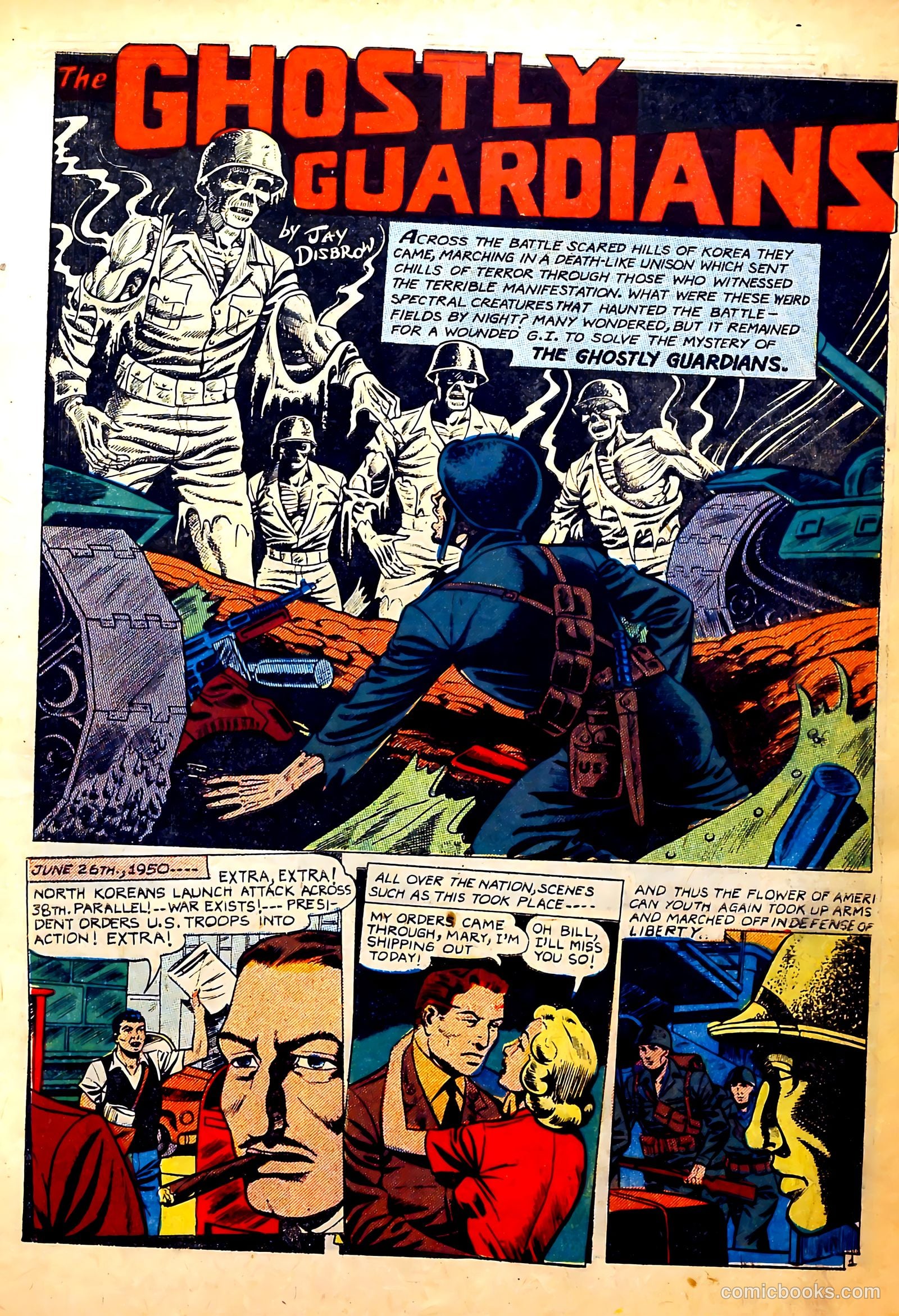 Blue Bolt Weird Tales #116 (1952) — page 3 of 36