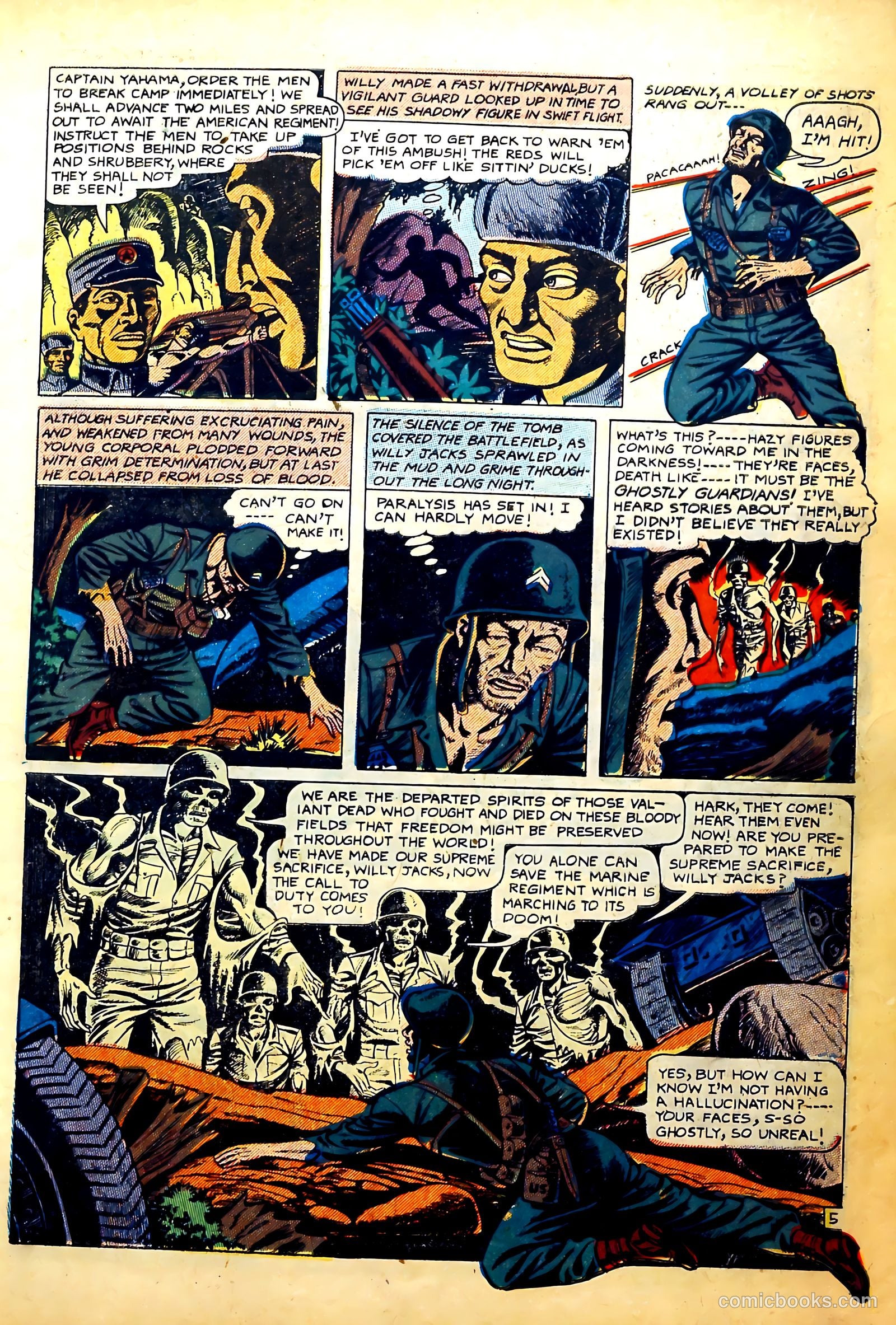 Blue Bolt Weird Tales #116 (1952) — page 7 of 36
