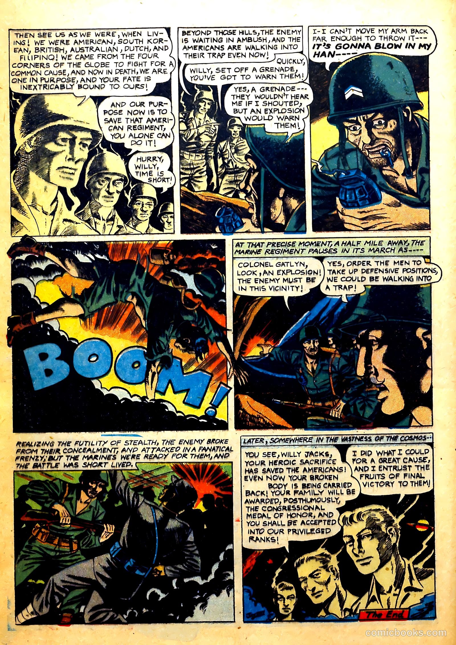 Blue Bolt Weird Tales #116 (1952) — page 8 of 36
