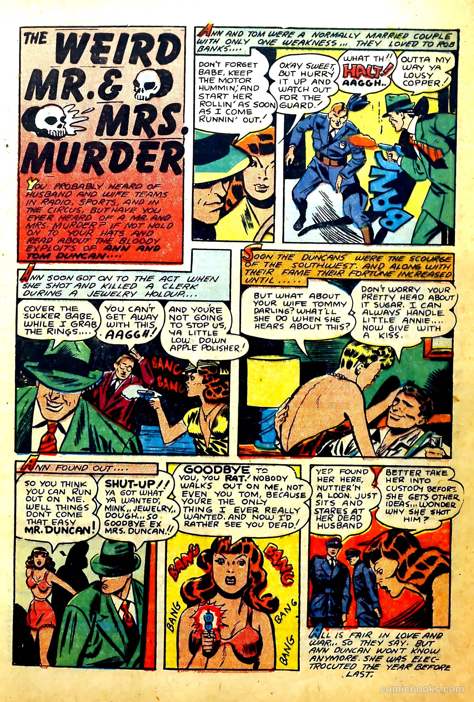 Blue Bolt Weird Tales #116 (1952) — page 9 of 36