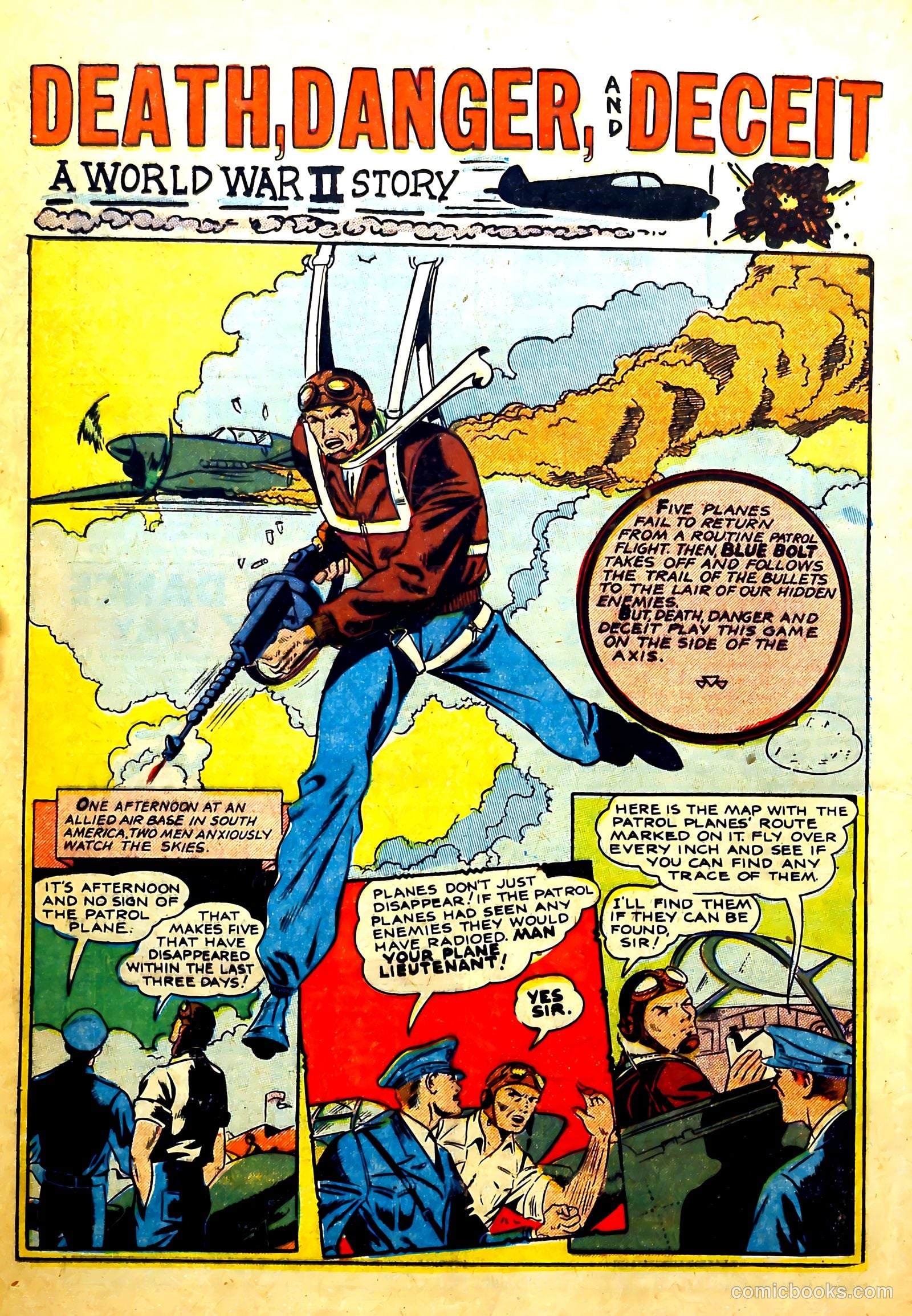Blue Bolt Weird Tales #116 (1952) — page 12 of 36