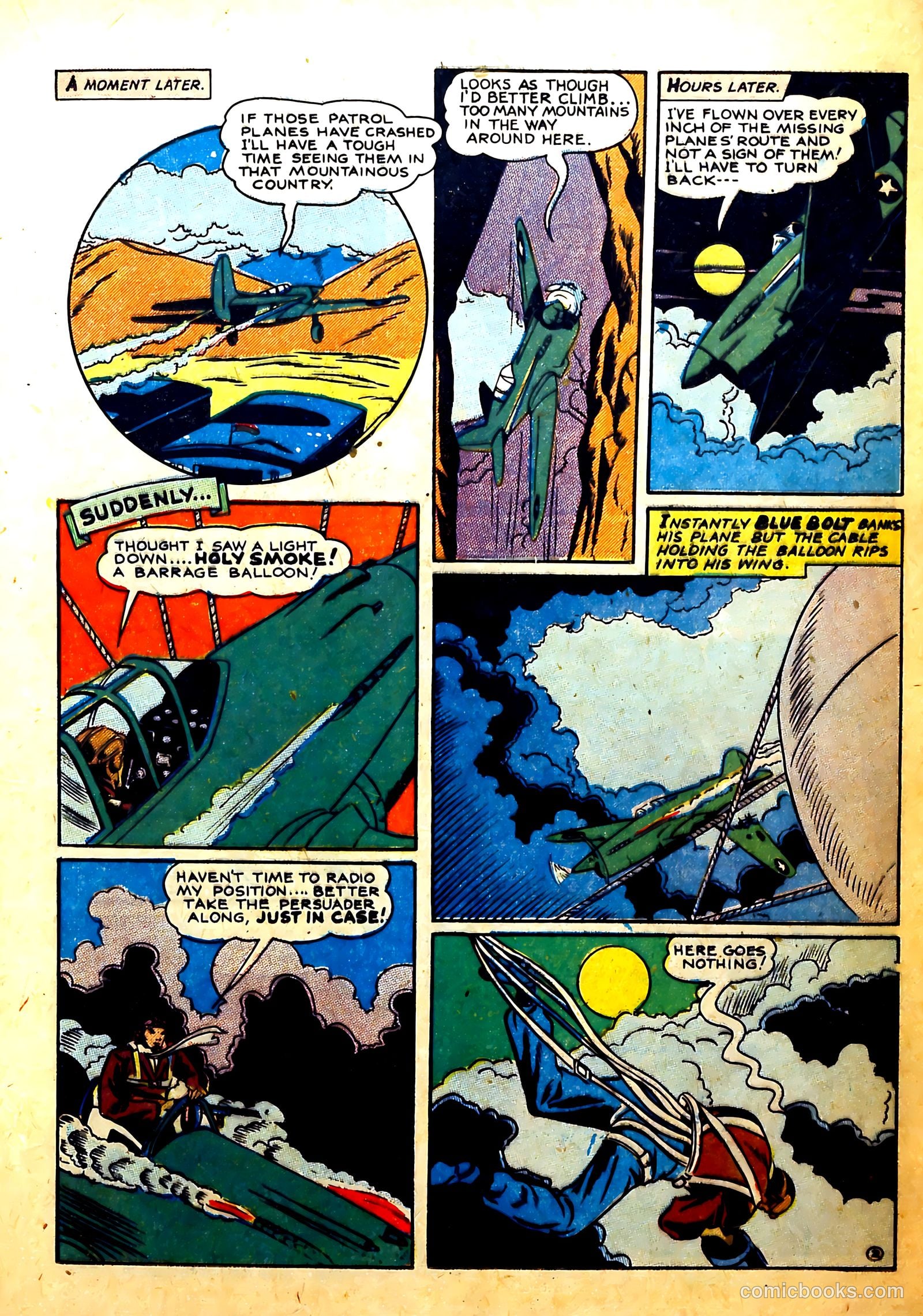 Blue Bolt Weird Tales #116 (1952) — page 13 of 36