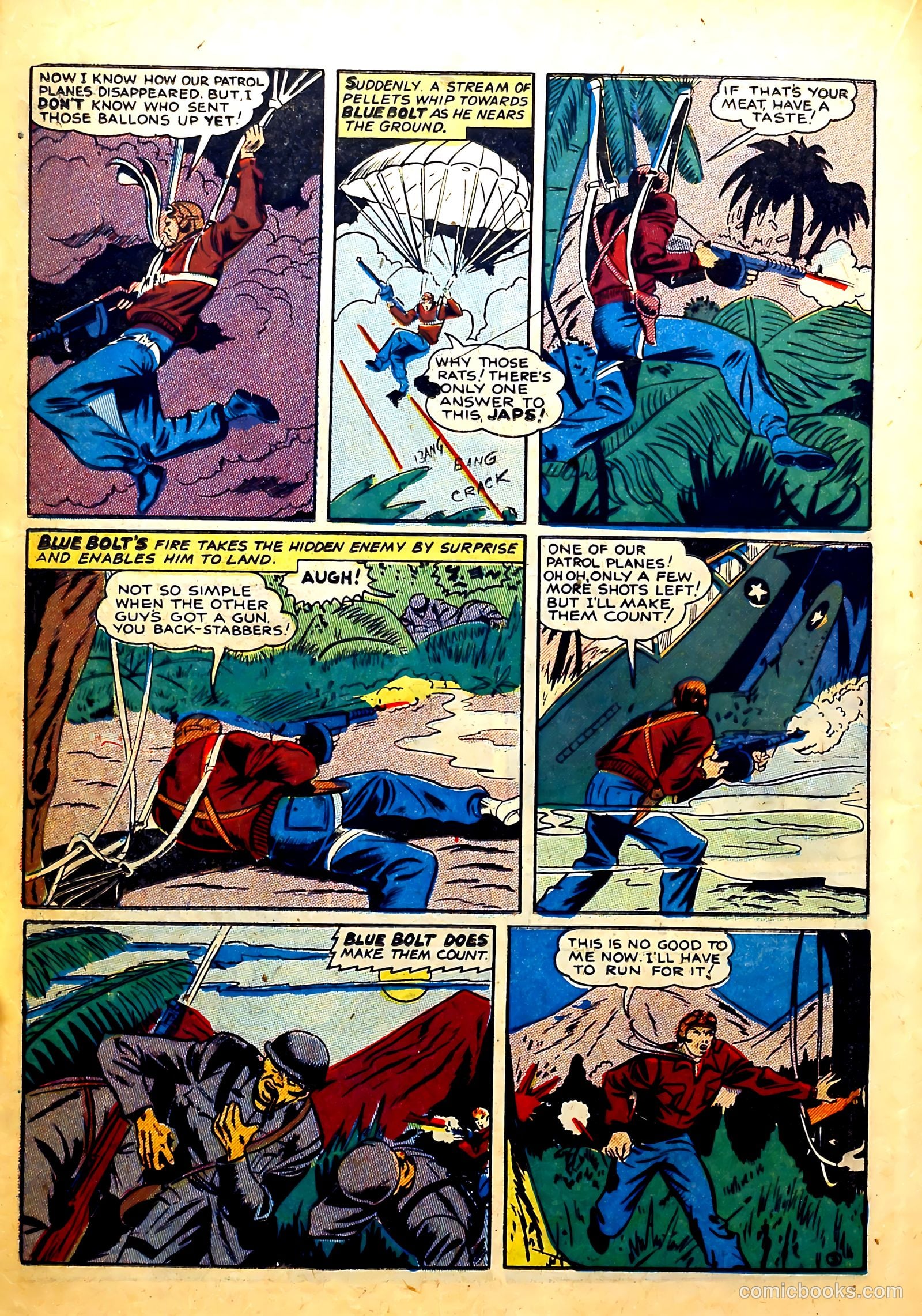 Blue Bolt Weird Tales #116 (1952) — page 14 of 36