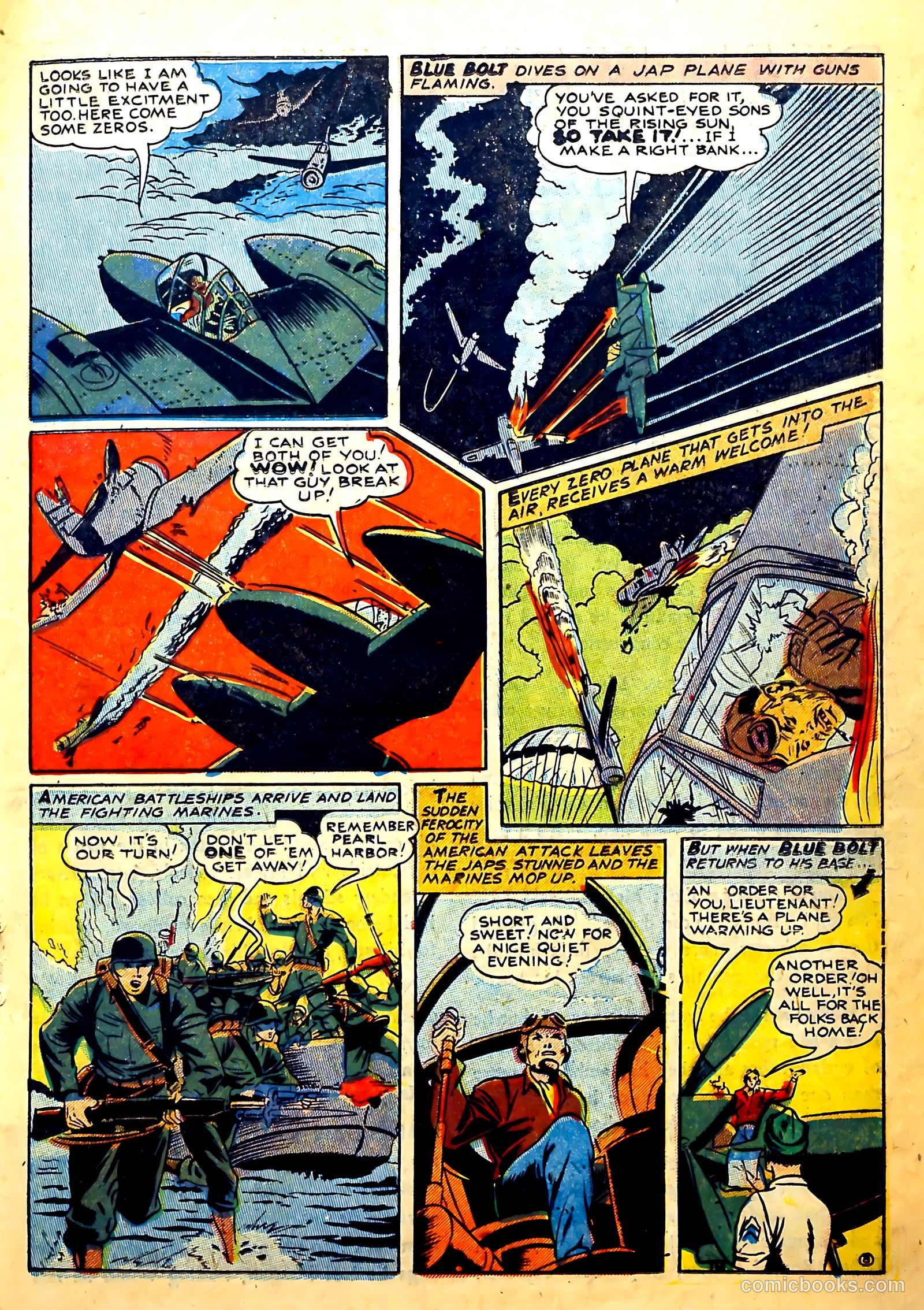 Blue Bolt Weird Tales #116 (1952) — page 19 of 36