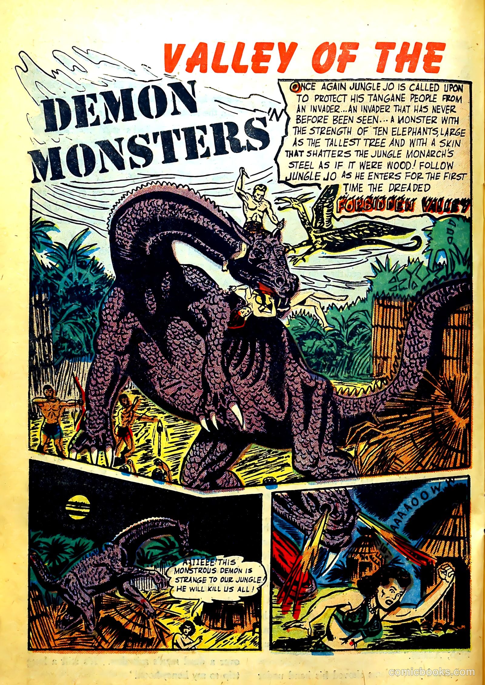 Blue Bolt Weird Tales #116 (1952) — page 22 of 36