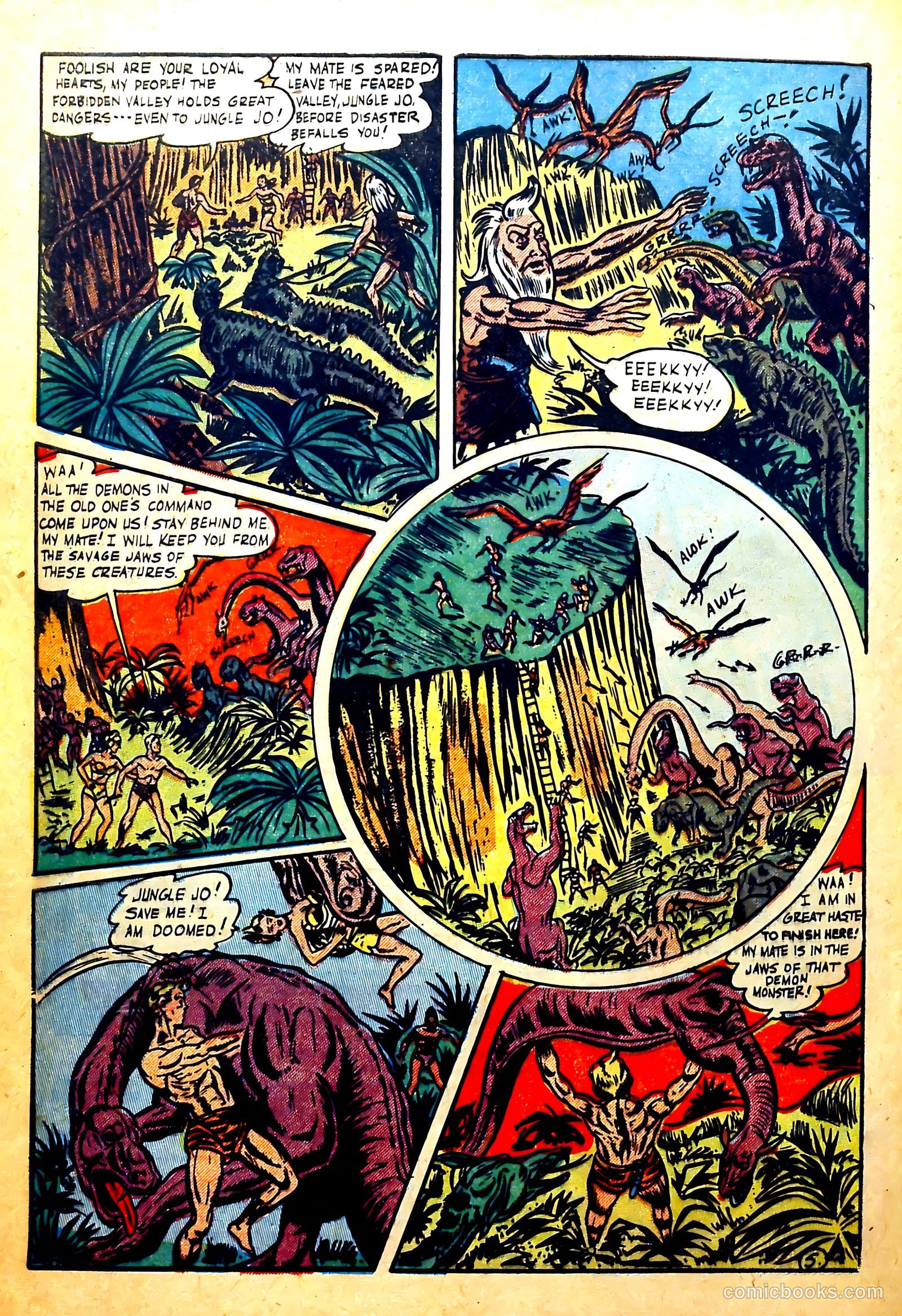 Blue Bolt Weird Tales #116 (1952) — page 28 of 36