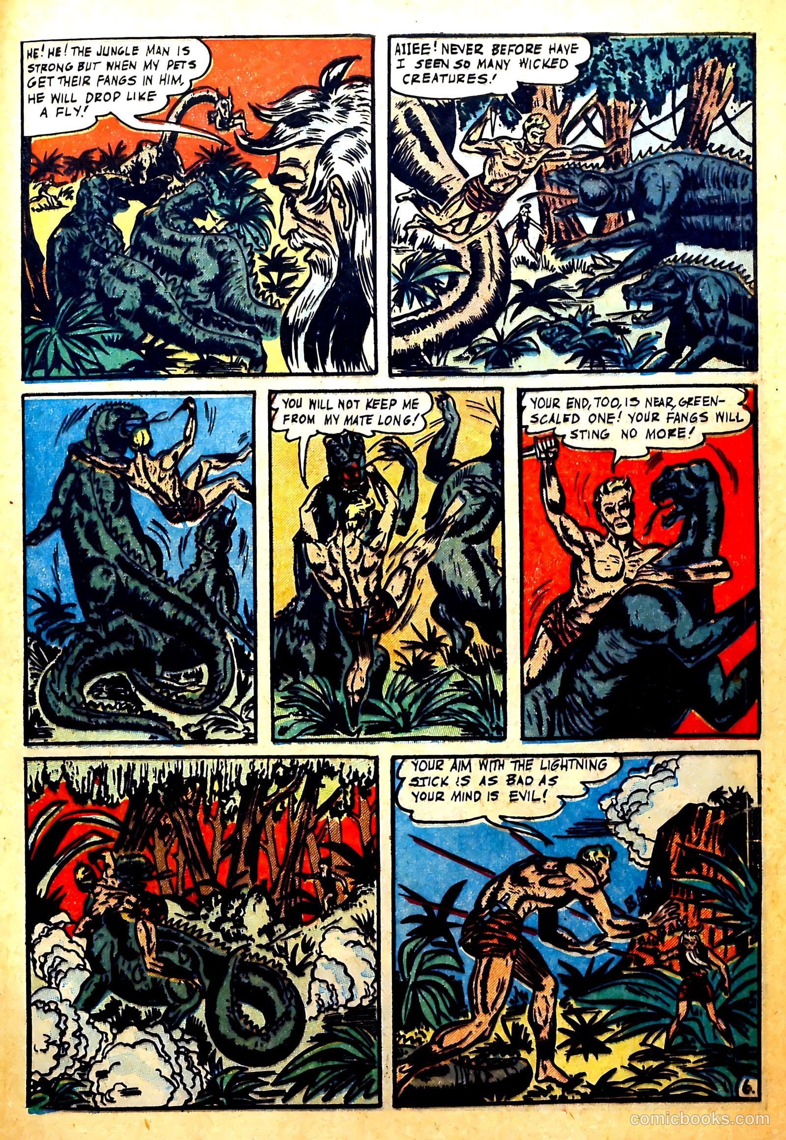Blue Bolt Weird Tales #116 (1952) — page 29 of 36