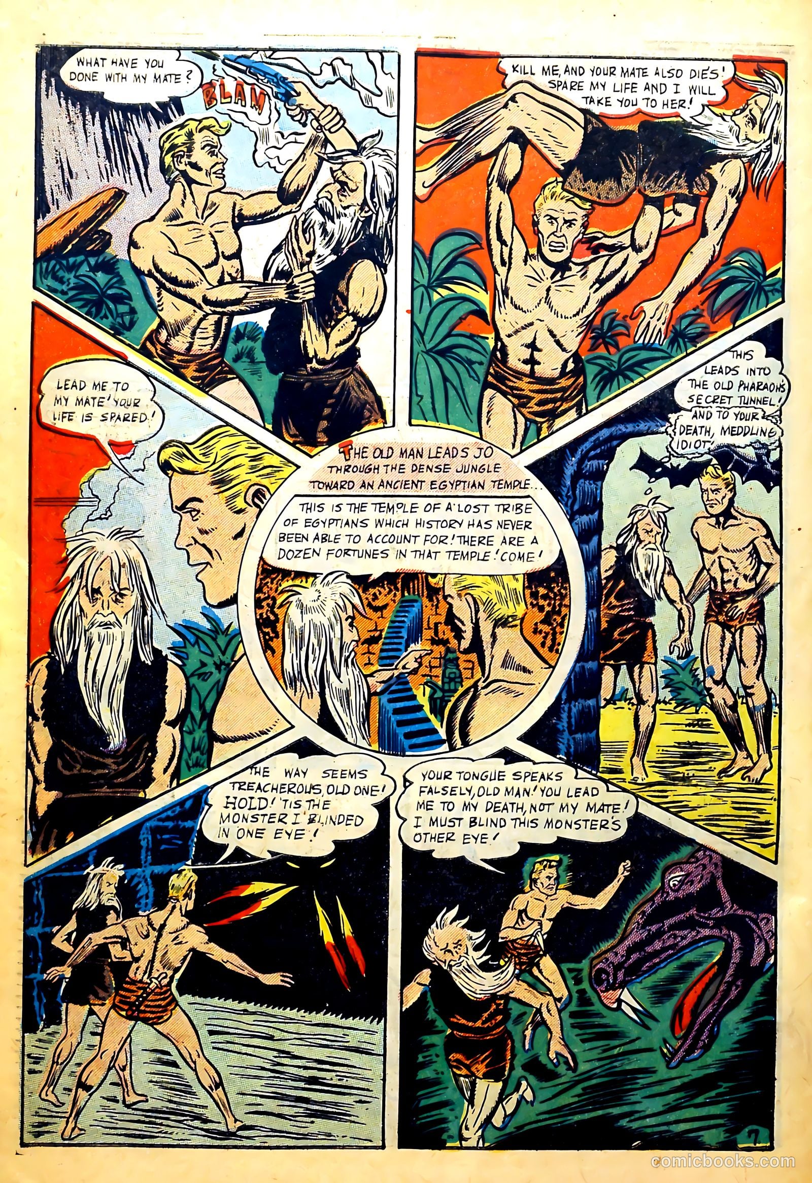 Blue Bolt Weird Tales #116 (1952) — page 30 of 36