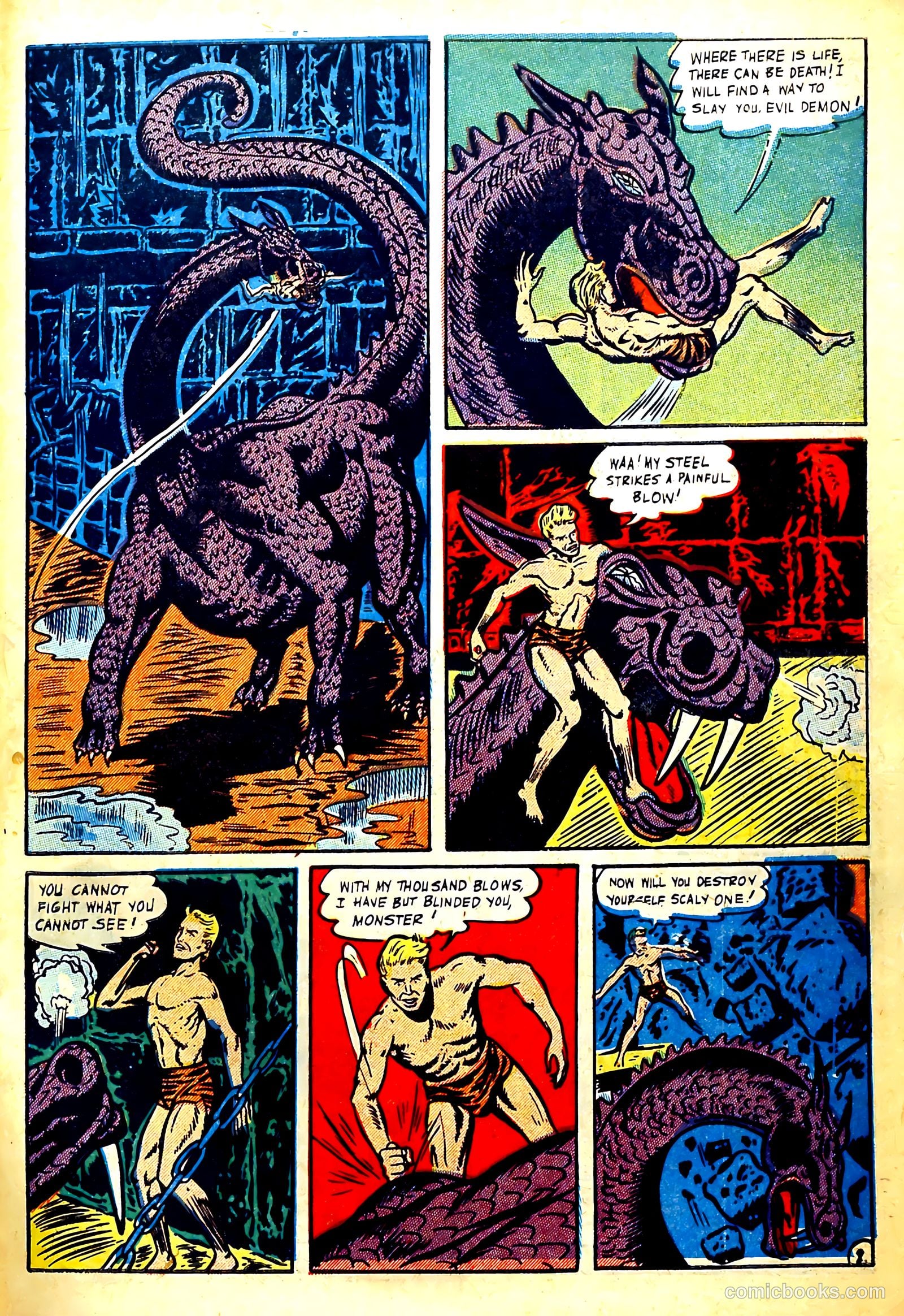 Blue Bolt Weird Tales #116 (1952) — page 31 of 36