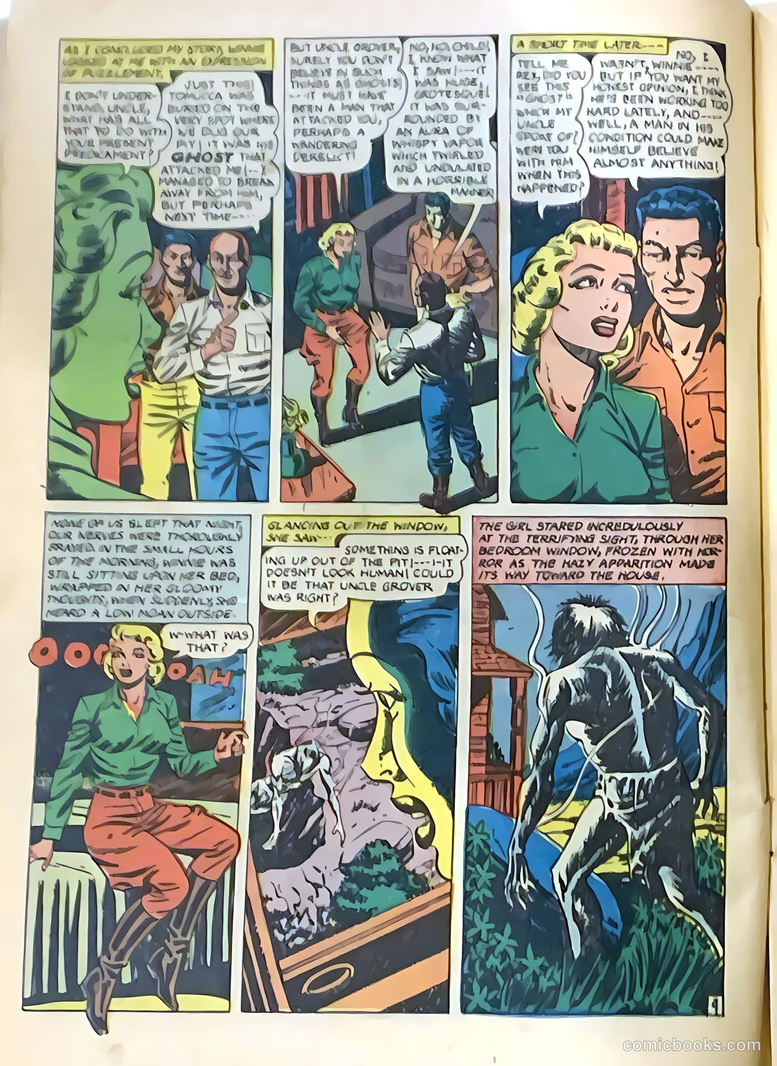 Blue Bolt Weird Tales #117 (1953) — page 4 of 29