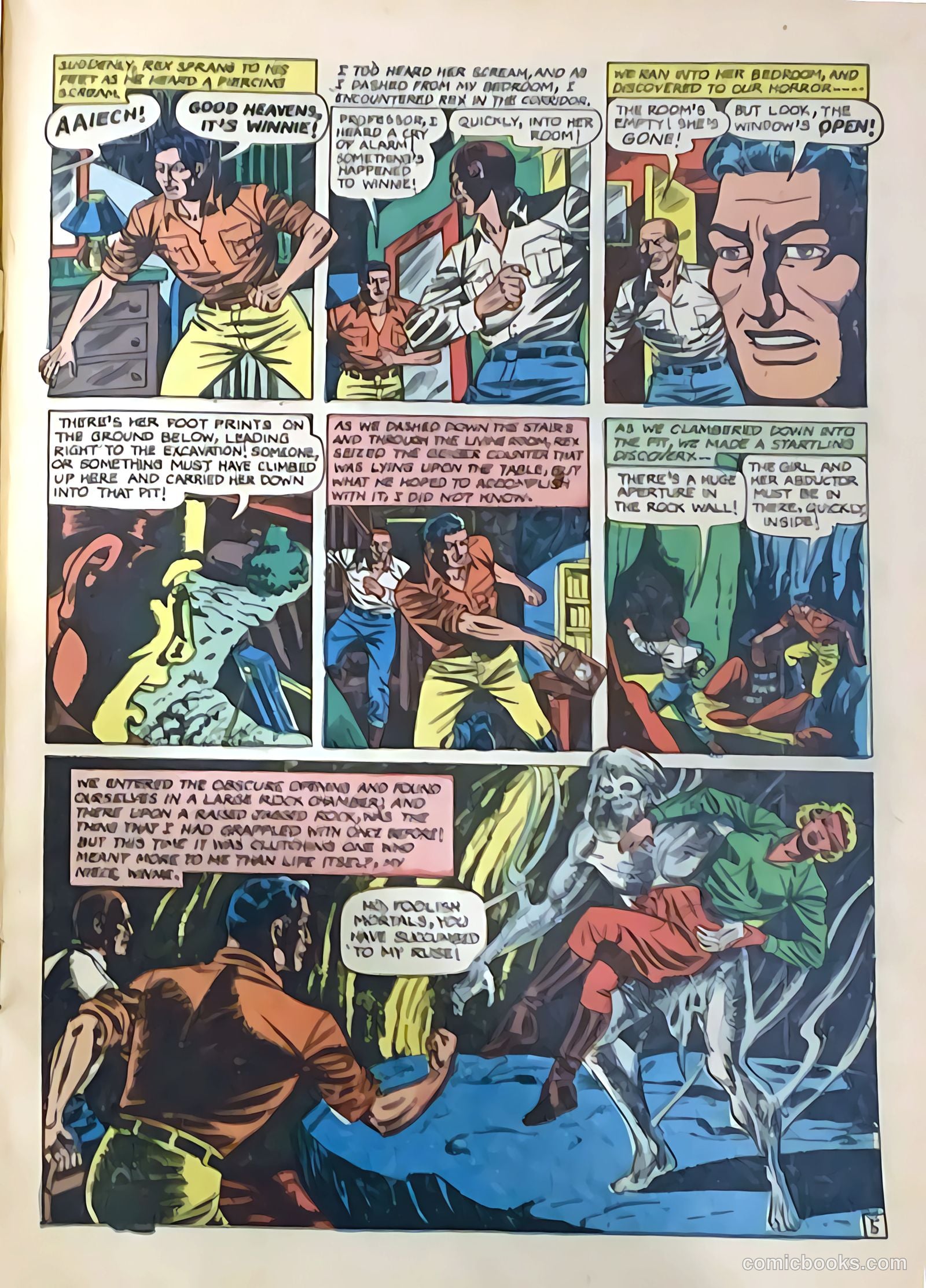 Blue Bolt Weird Tales #117 (1953) — page 5 of 29