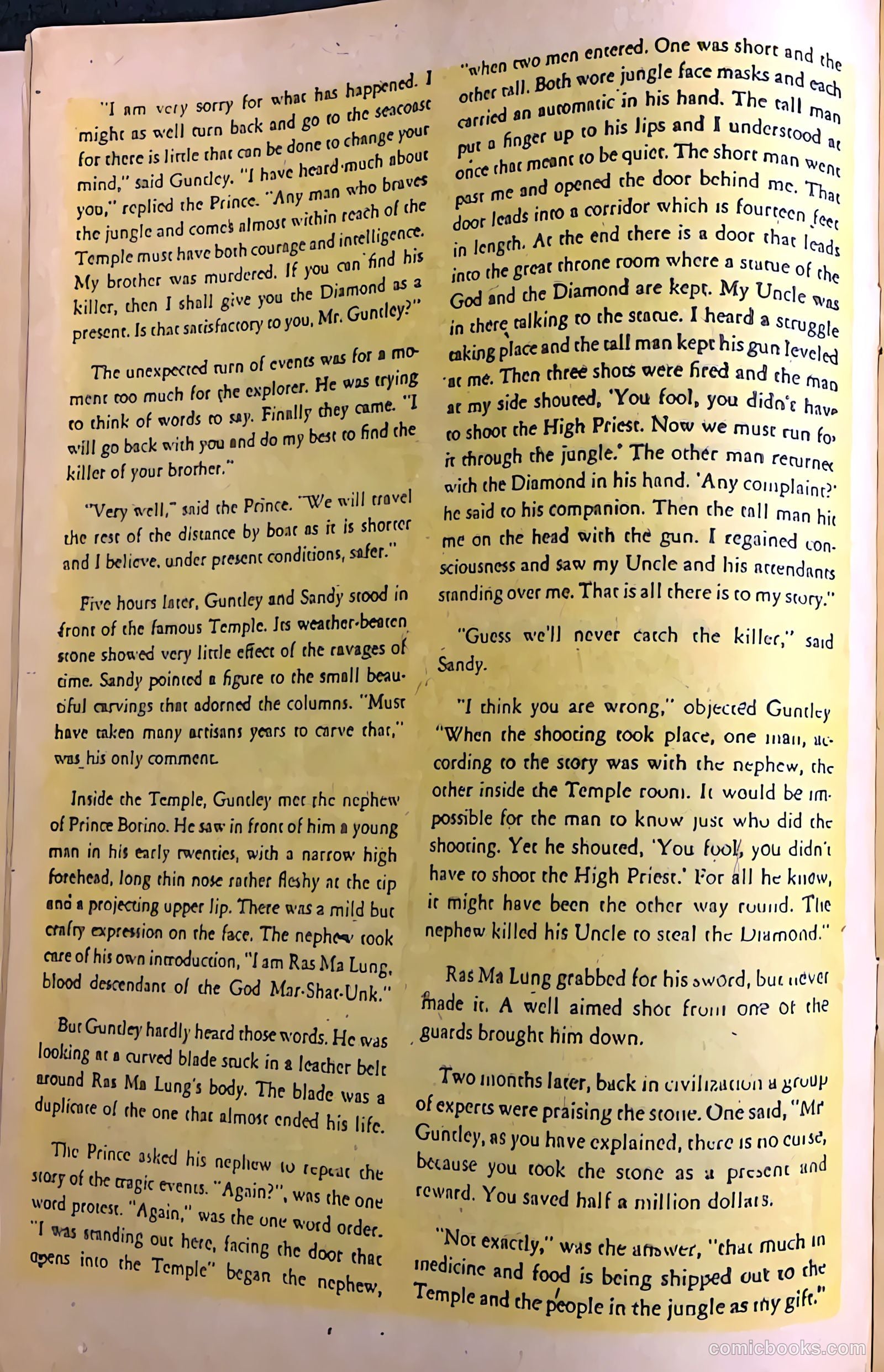 Blue Bolt Weird Tales #117 (1953) — page 7 of 29