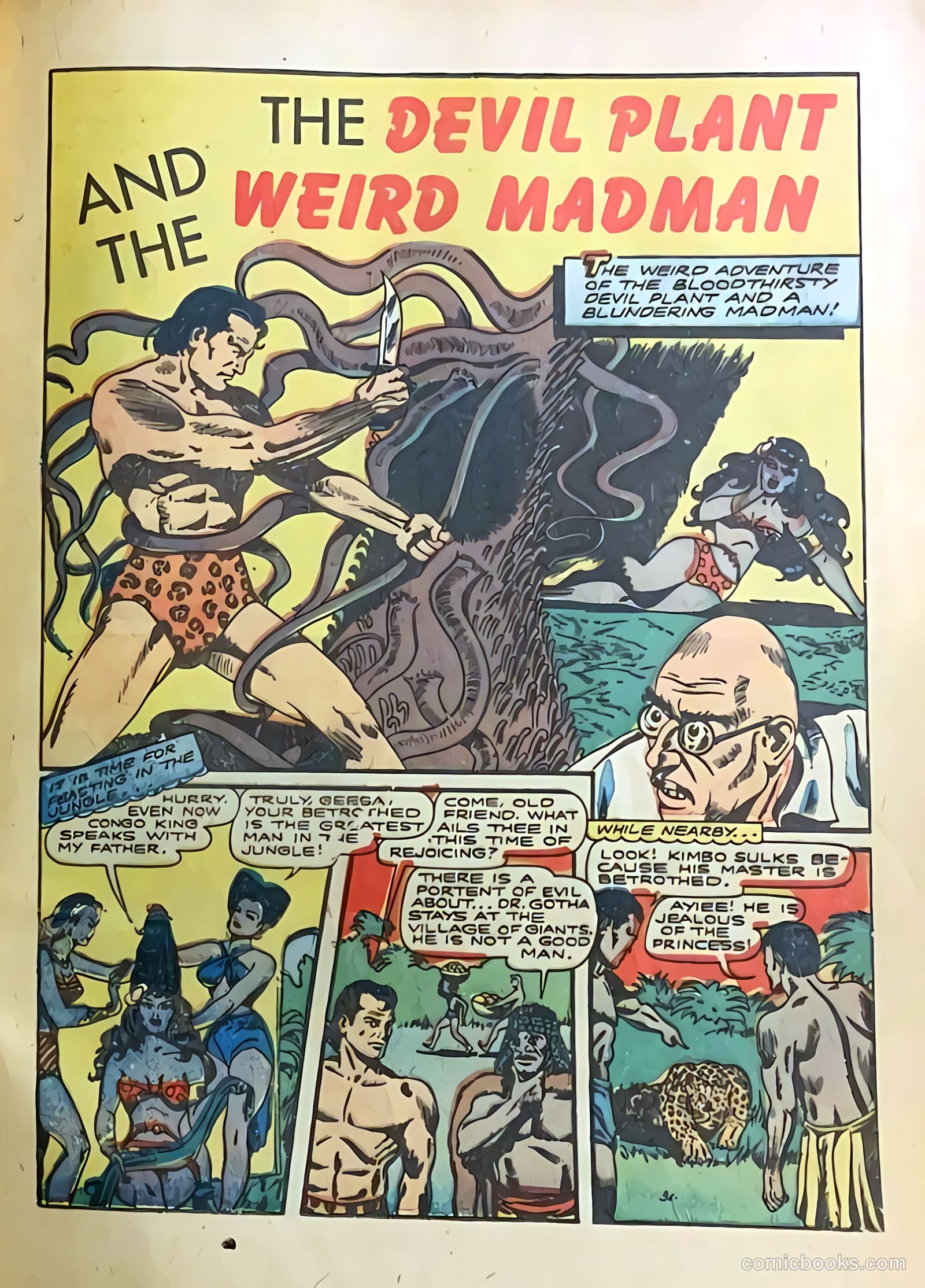 Blue Bolt Weird Tales #117 (1953) — page 8 of 29