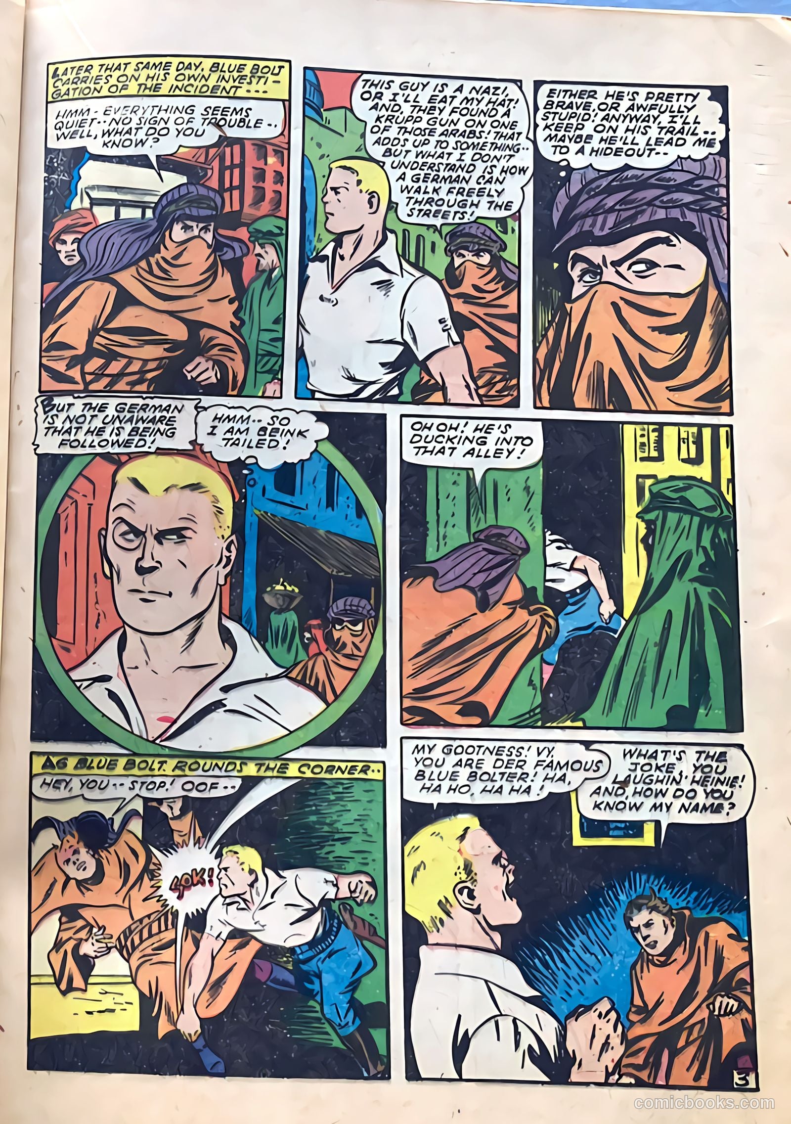 Blue Bolt Weird Tales #117 (1953) — page 16 of 29