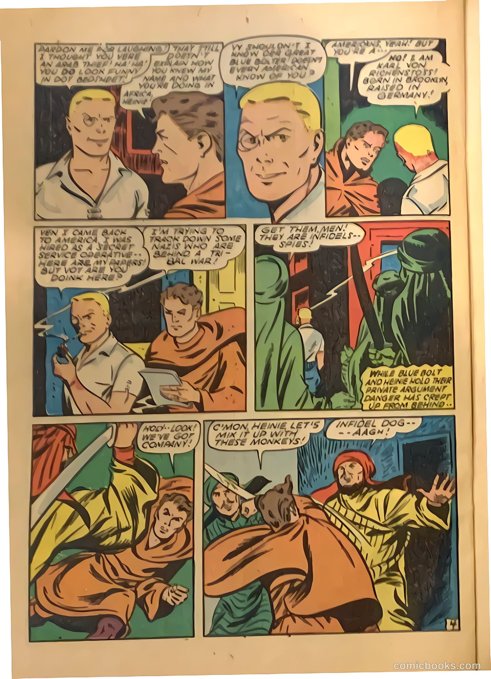 Blue Bolt Weird Tales #117 (1953) — page 17 of 29