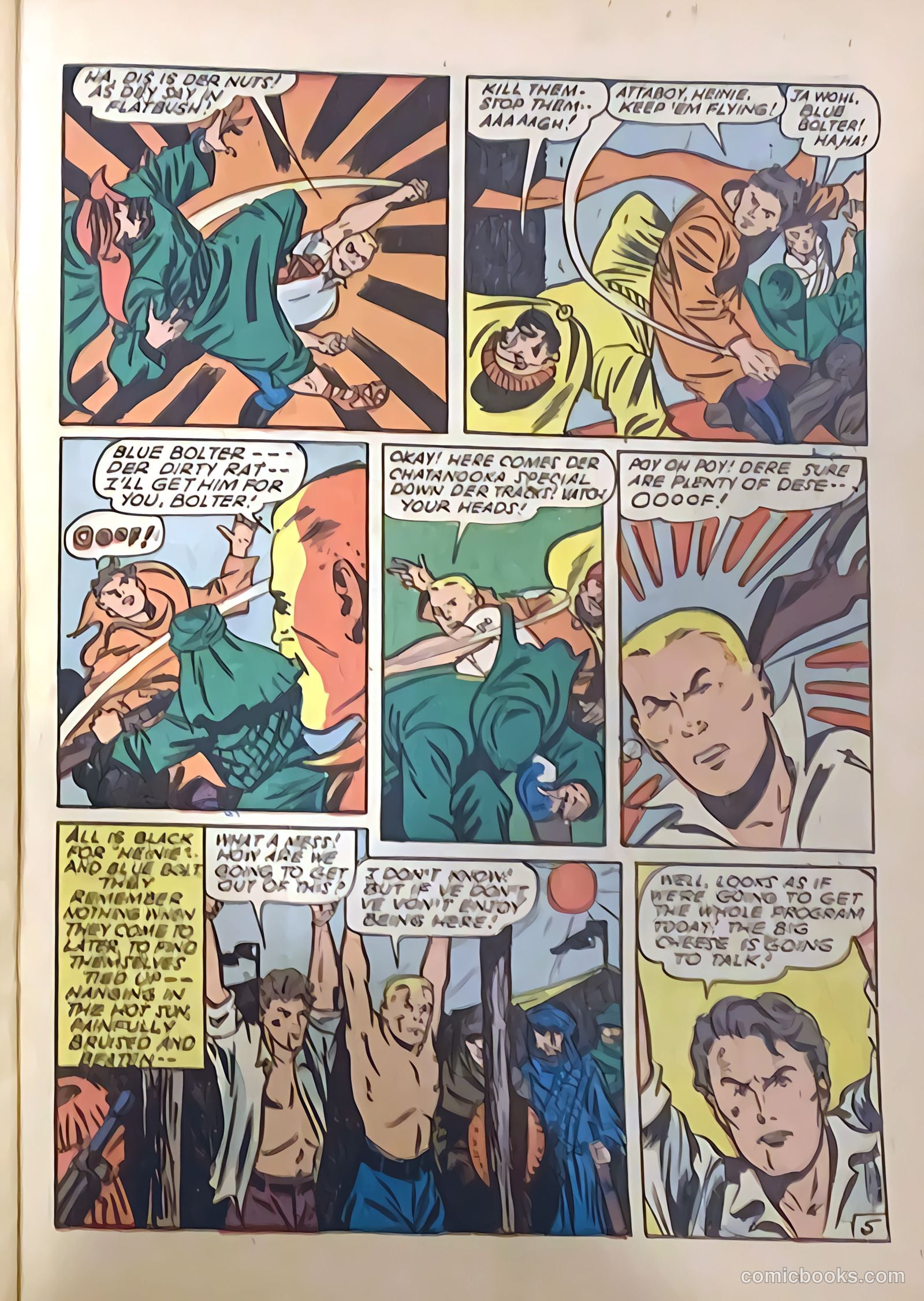 Blue Bolt Weird Tales #117 (1953) — page 18 of 29