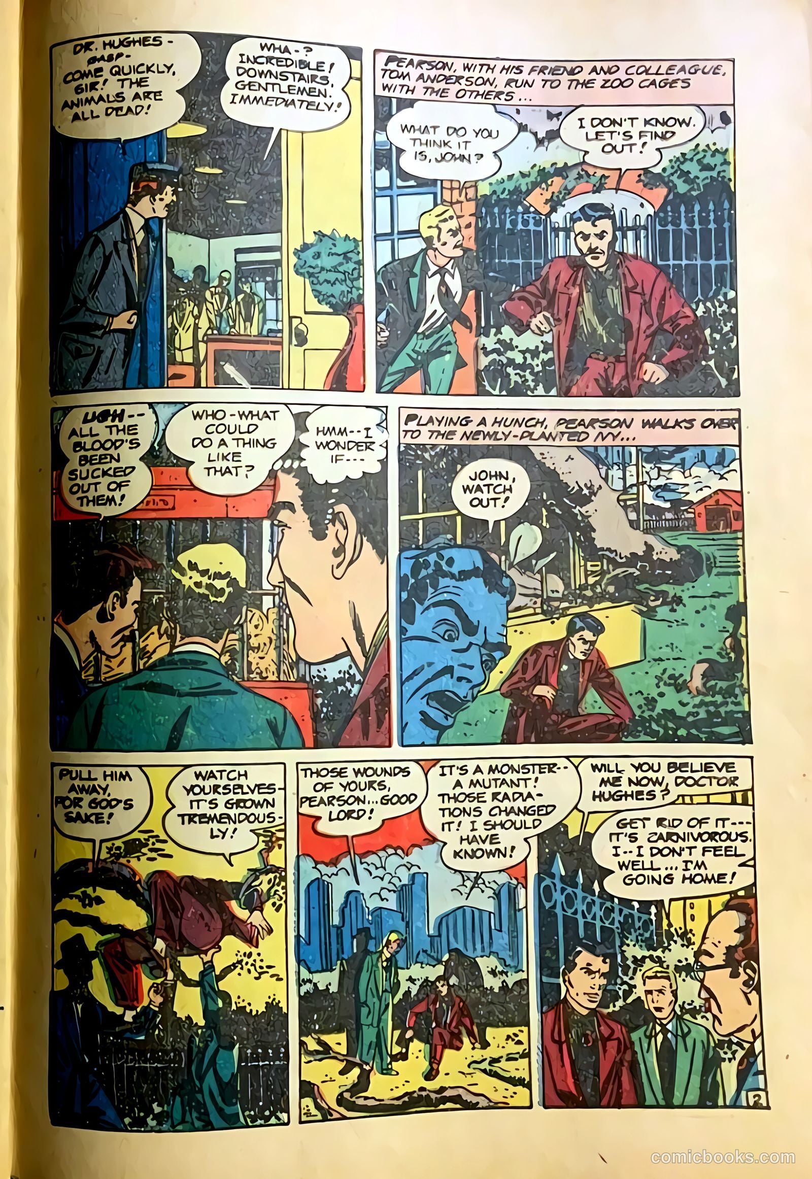 Blue Bolt Weird Tales #117 (1953) — page 22 of 29