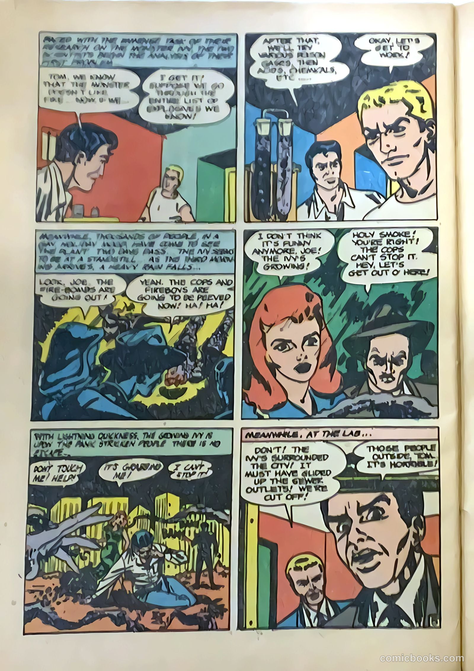 Blue Bolt Weird Tales #117 (1953) — page 25 of 29