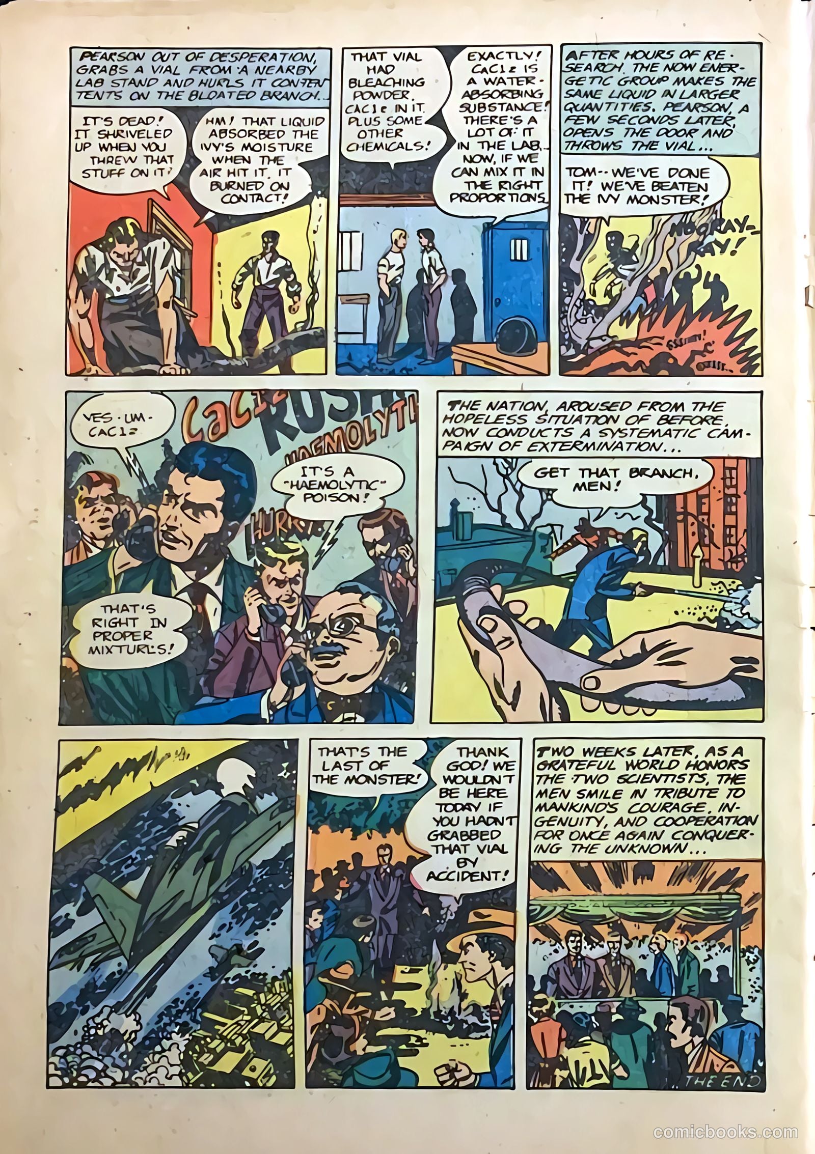 Blue Bolt Weird Tales #117 (1953) — page 27 of 29
