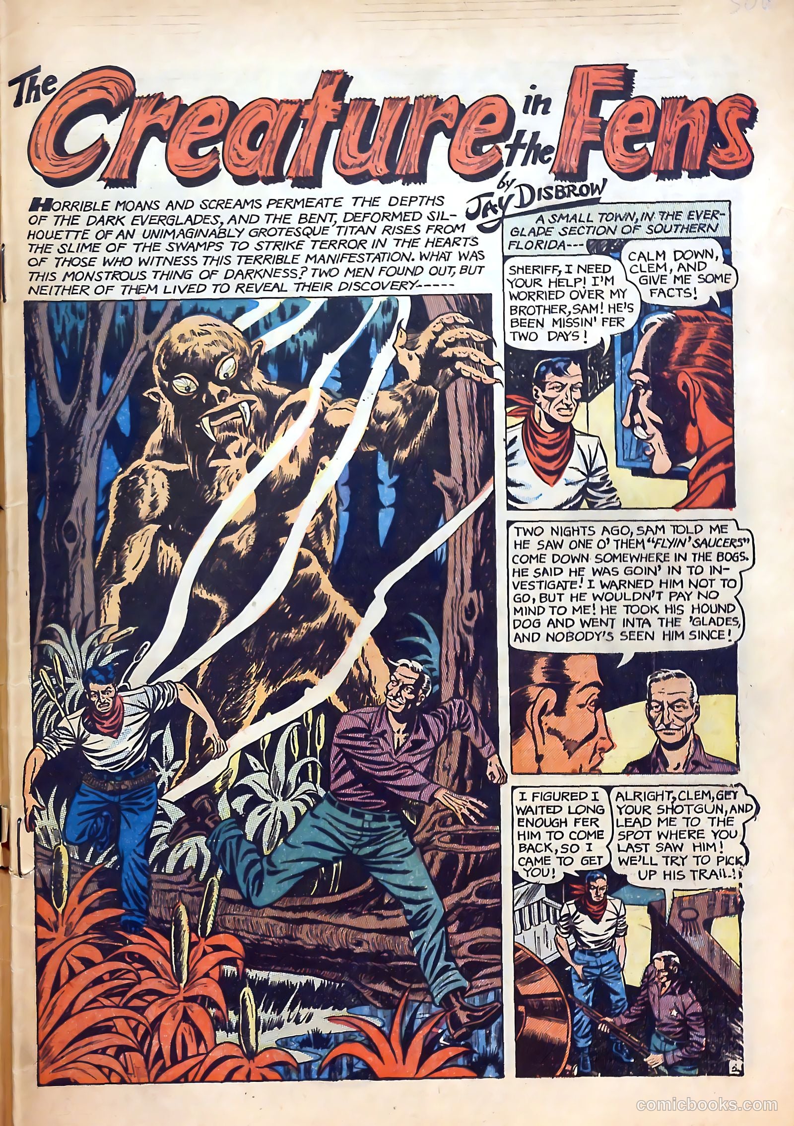 Blue Bolt Weird Tales #118 (1953) — page 3 of 36