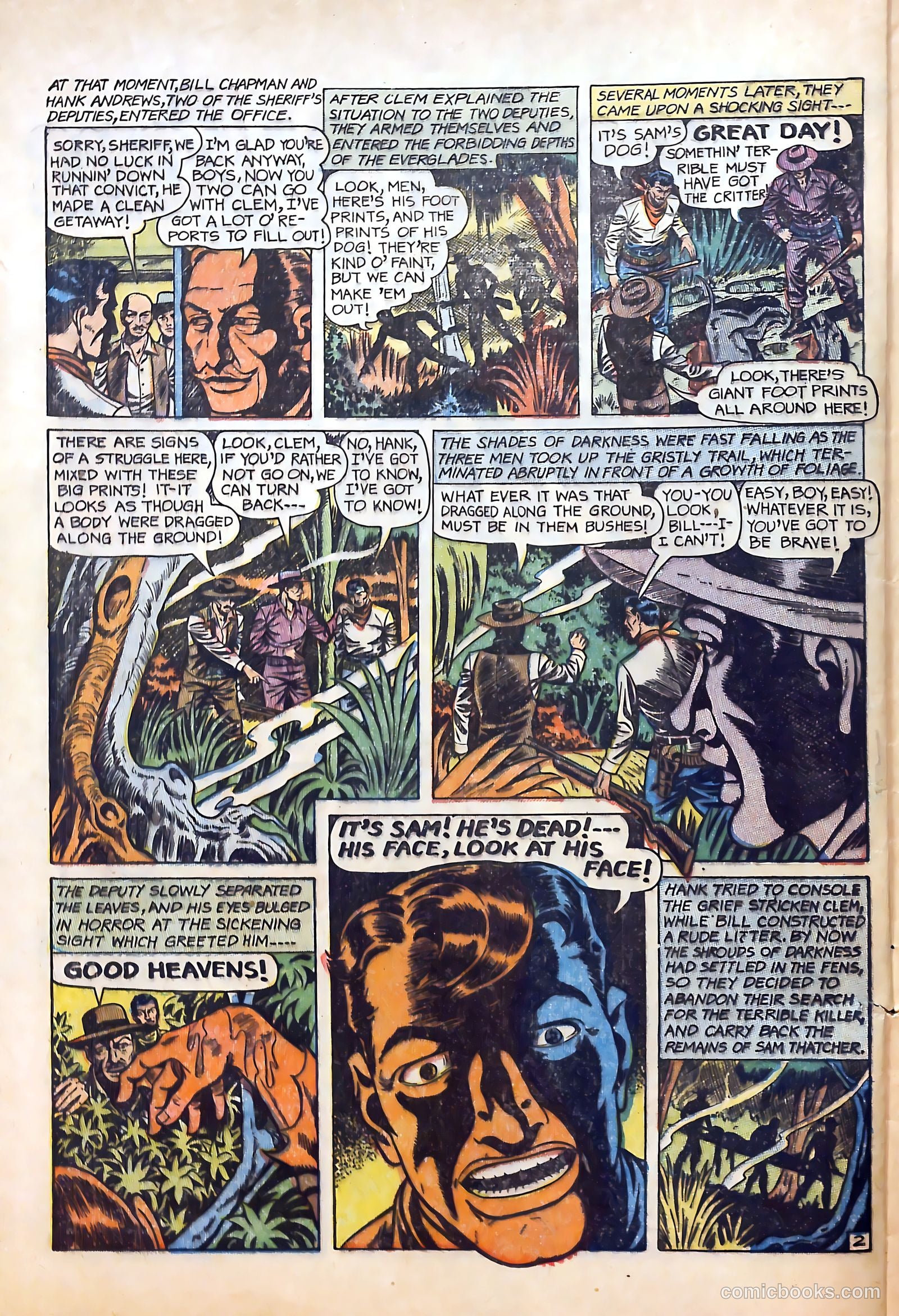Blue Bolt Weird Tales #118 (1953) — page 4 of 36