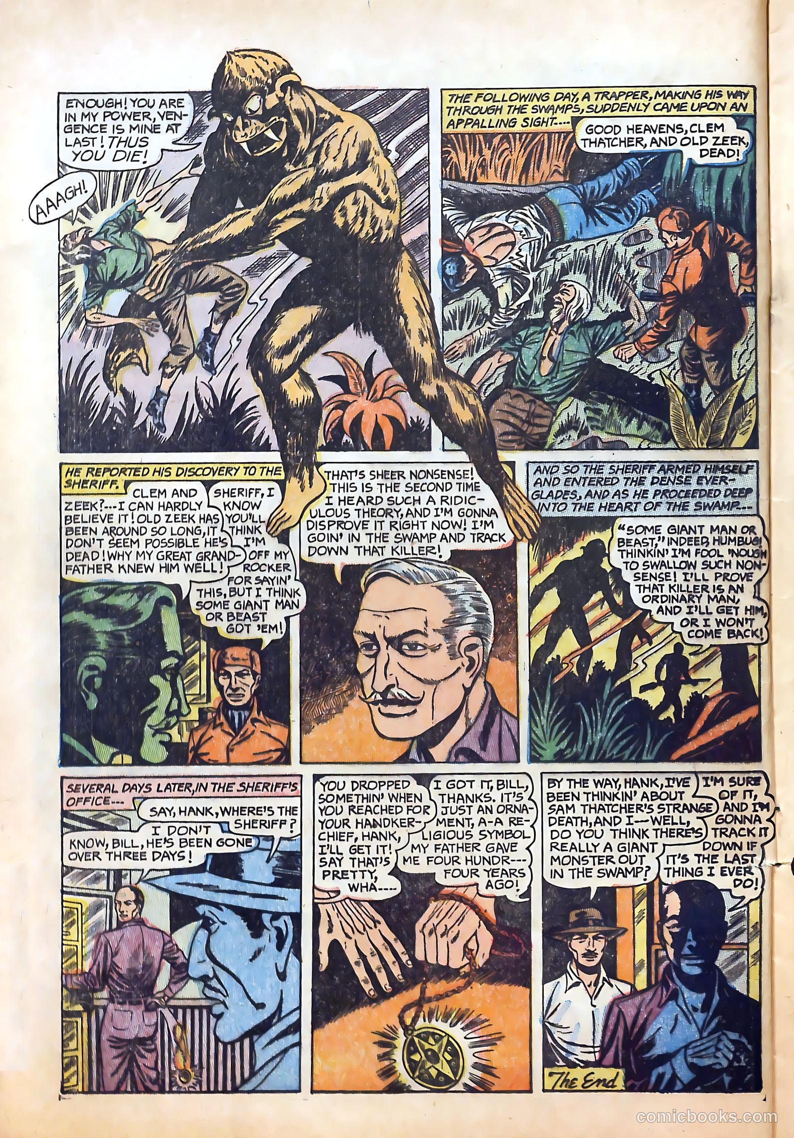 Blue Bolt Weird Tales #118 (1953) — page 8 of 36