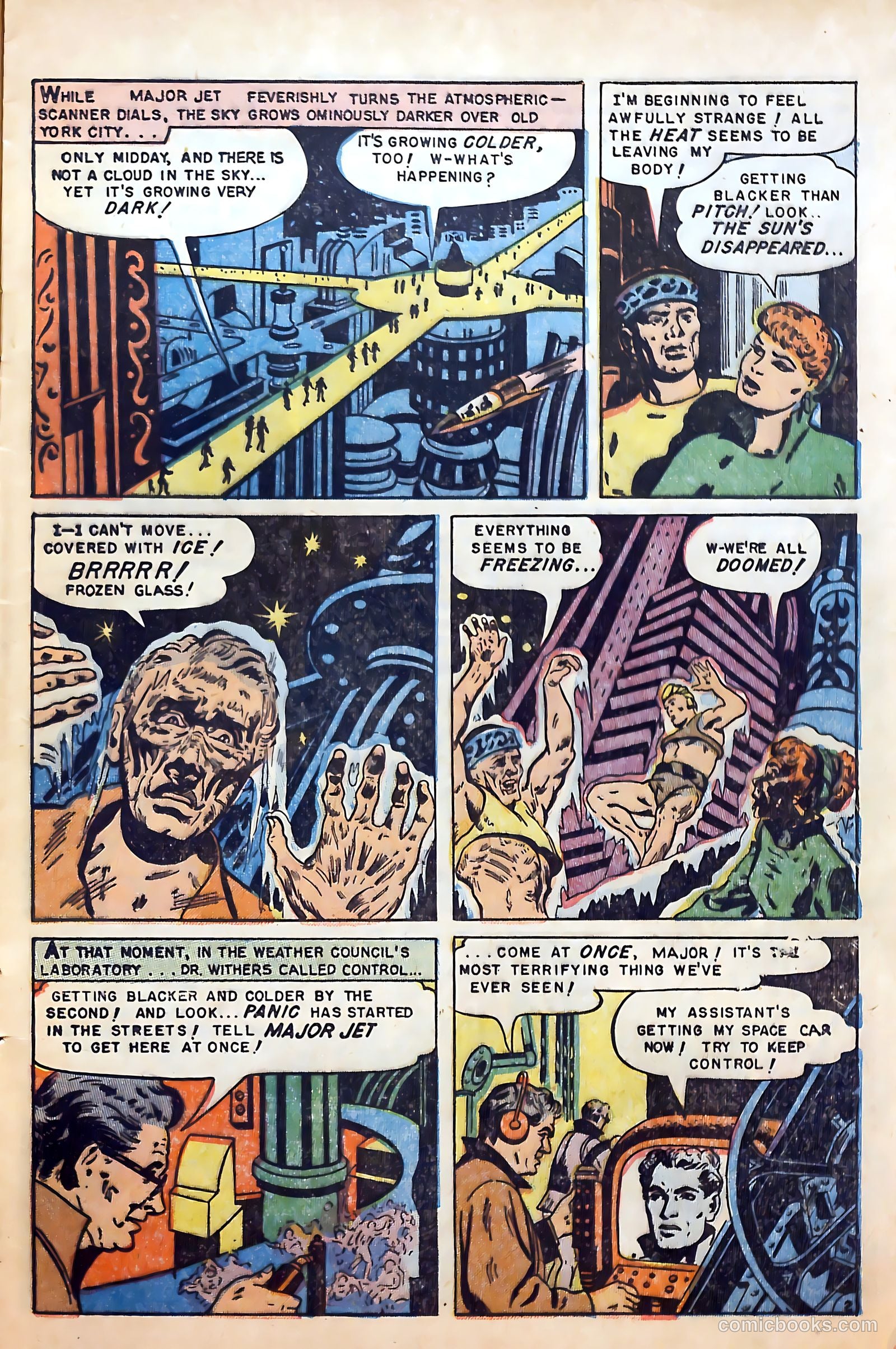 Blue Bolt Weird Tales #118 (1953) — page 13 of 36