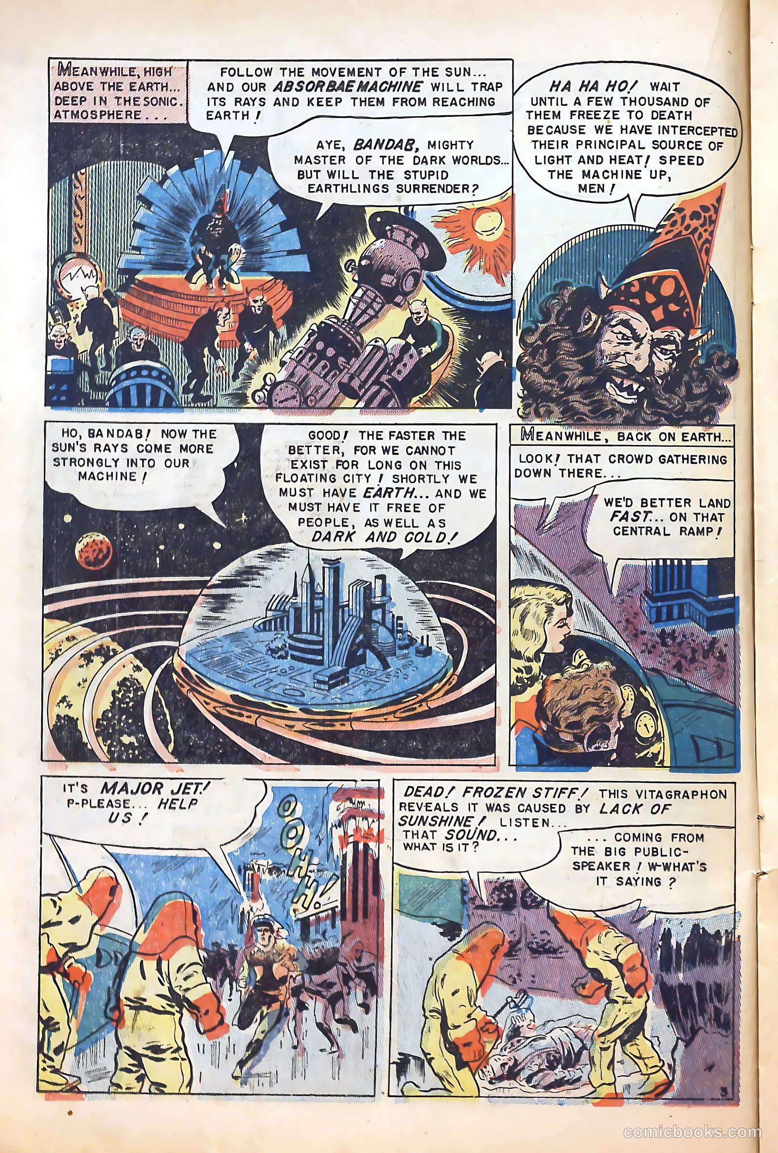 Blue Bolt Weird Tales #118 (1953) — page 14 of 36