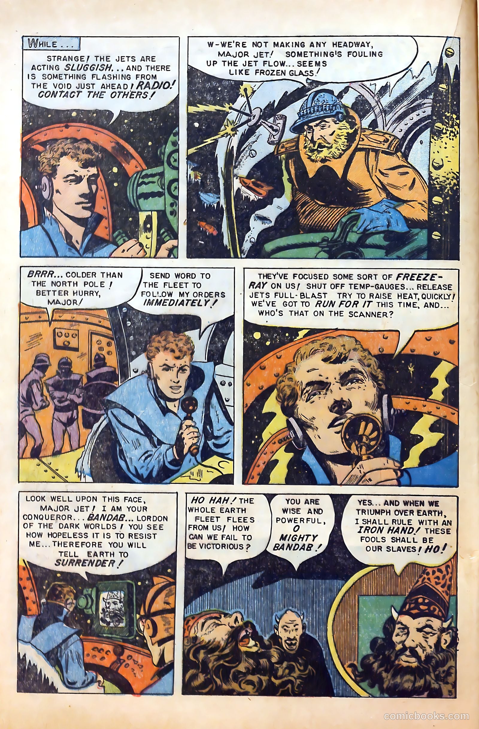 Blue Bolt Weird Tales #118 (1953) — page 16 of 36