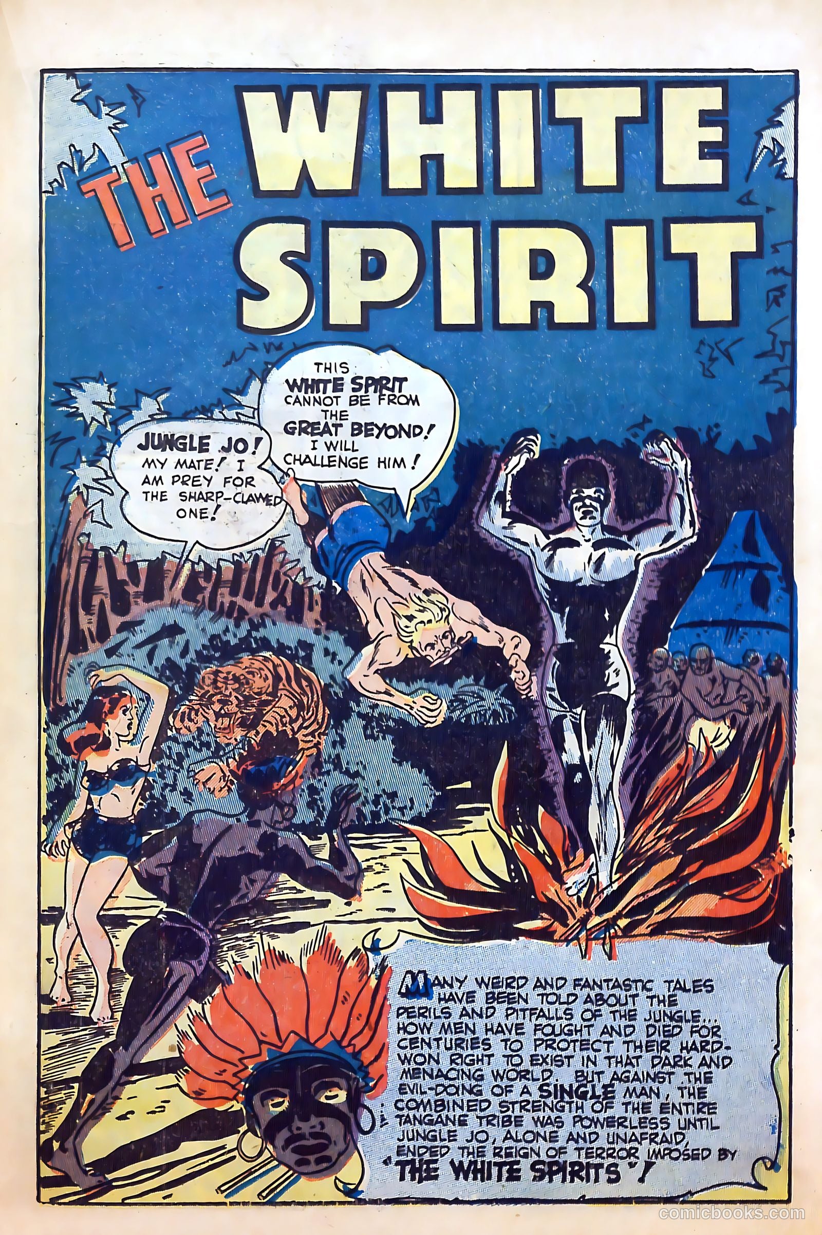 Blue Bolt Weird Tales #118 (1953) — page 23 of 36