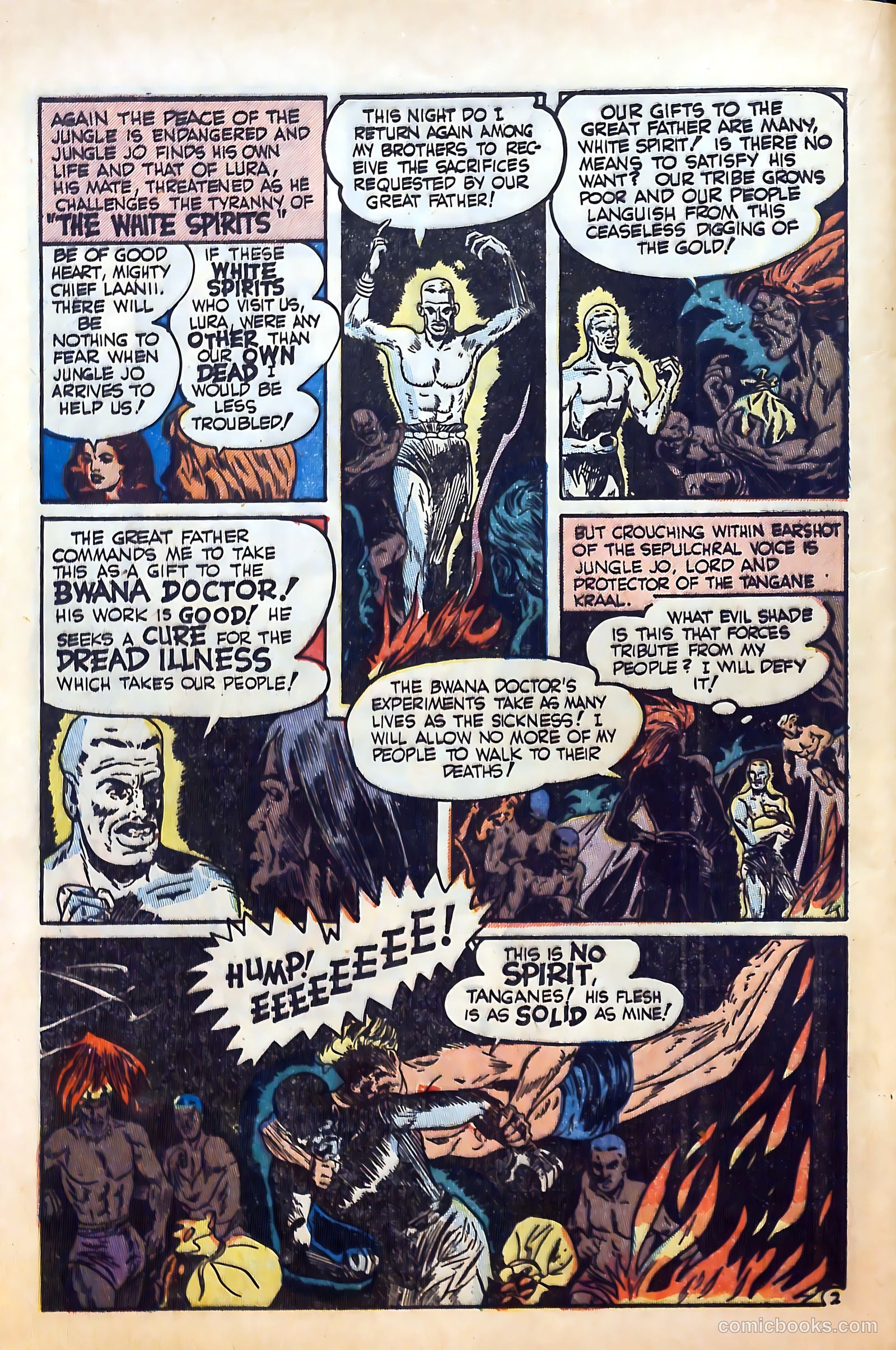 Blue Bolt Weird Tales #118 (1953) — page 24 of 36