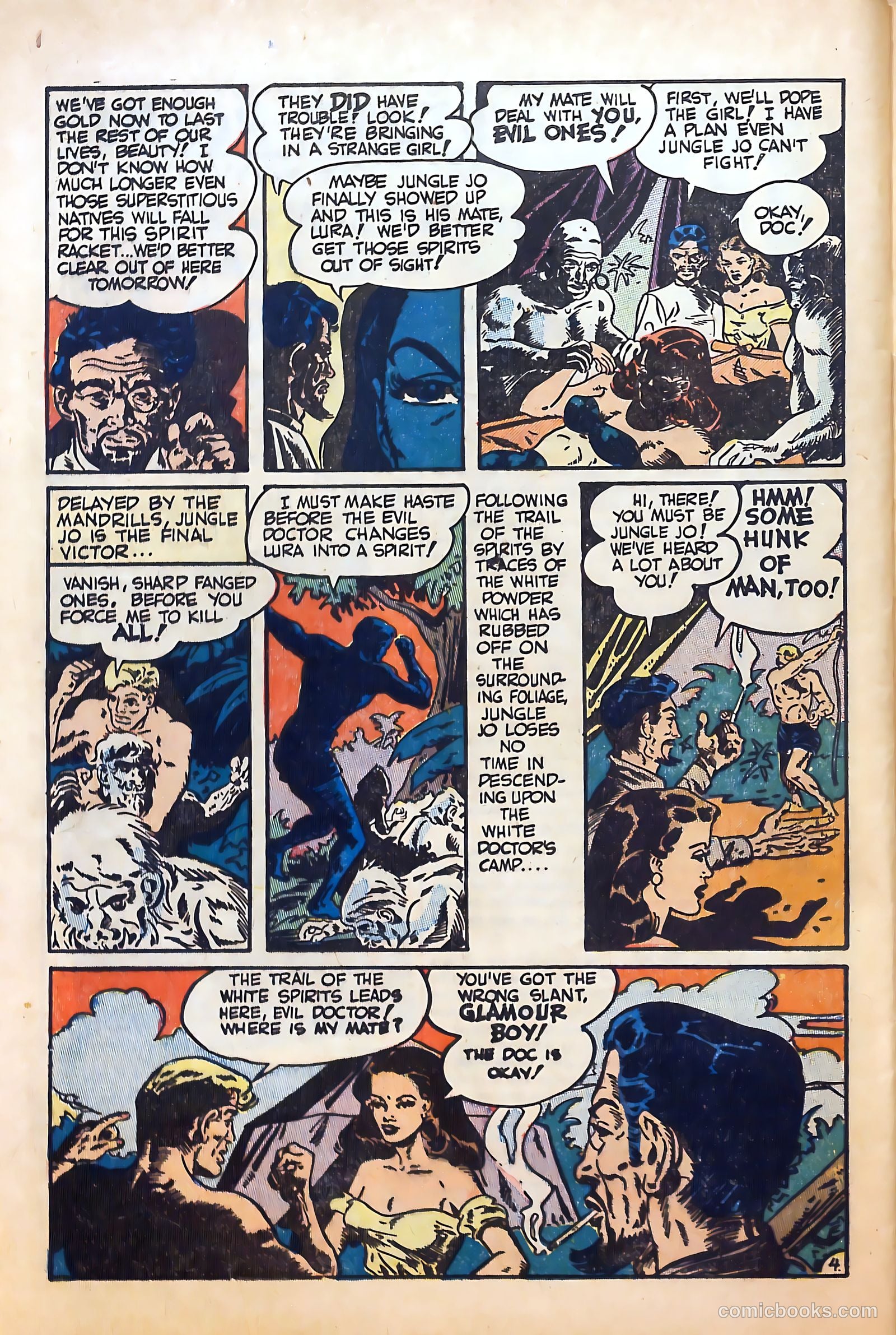 Blue Bolt Weird Tales #118 (1953) — page 28 of 36