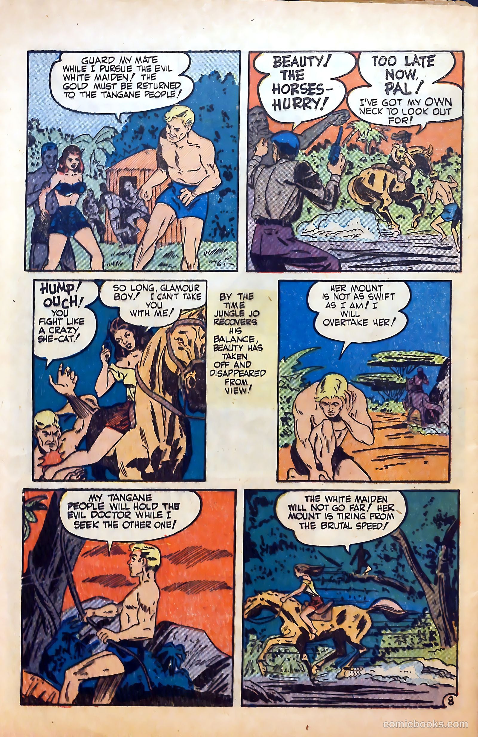 Blue Bolt Weird Tales #118 (1953) — page 32 of 36