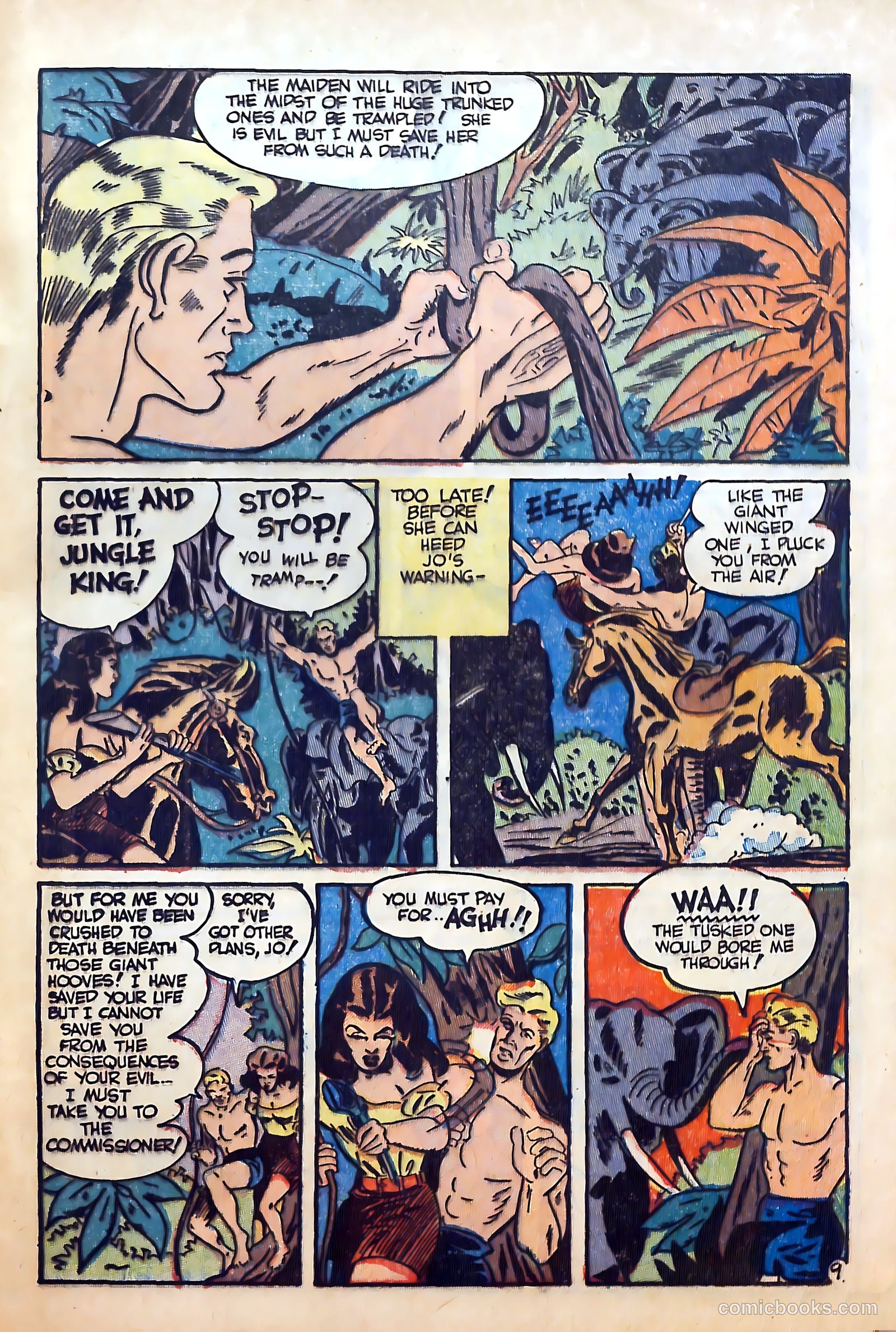 Blue Bolt Weird Tales #118 (1953) — page 33 of 36