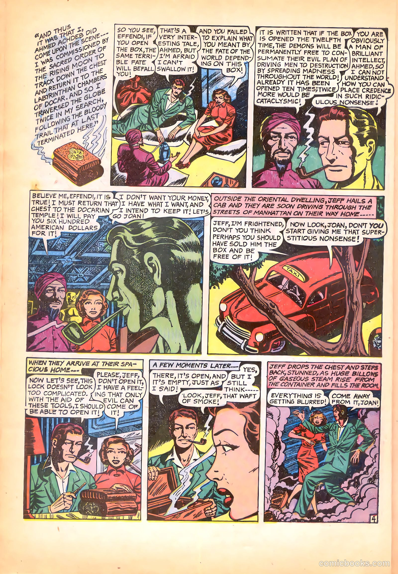 Blue Bolt Weird Tales #119 (1953) — page 6 of 36