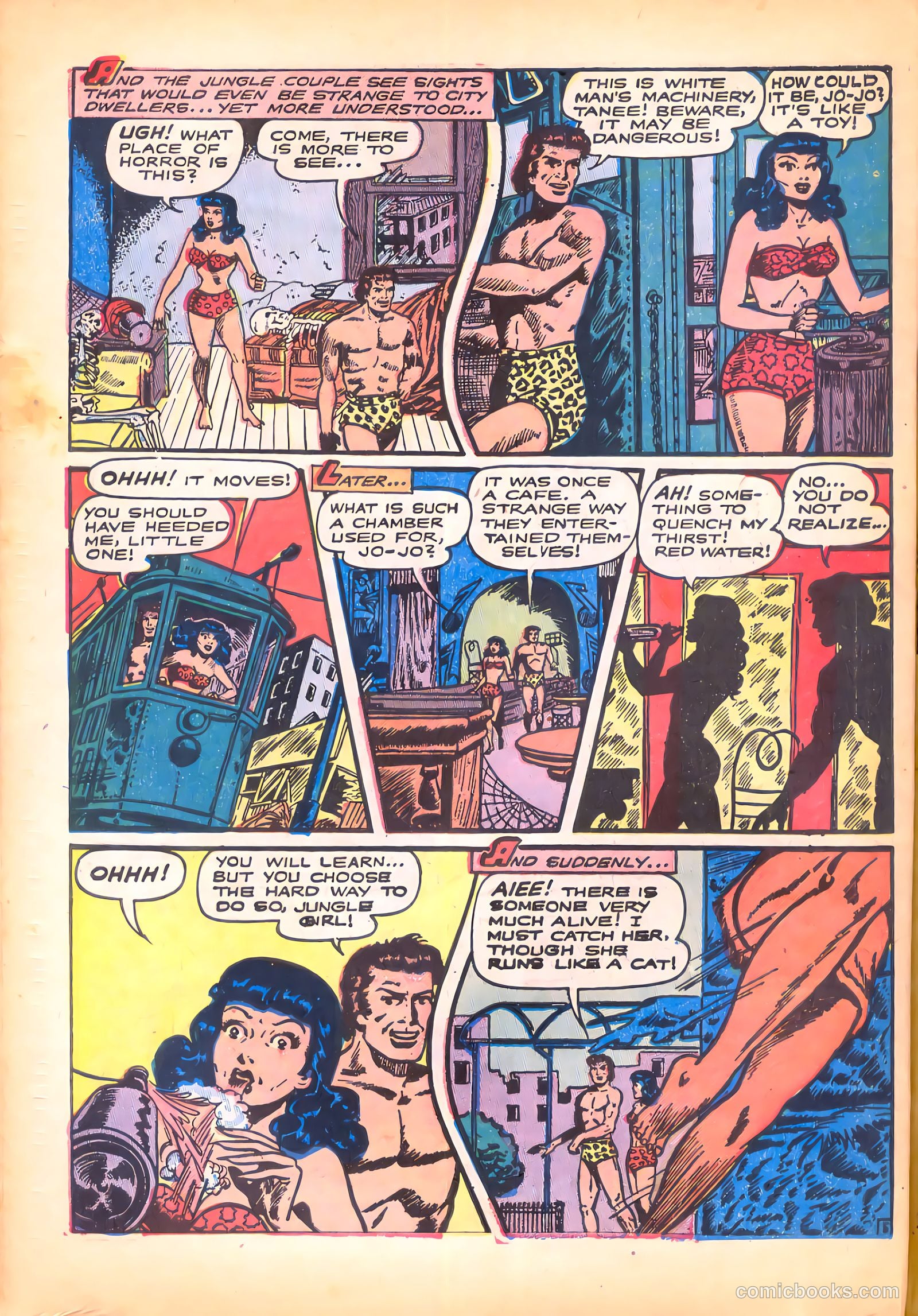 Blue Bolt Weird Tales #119 (1953) — page 30 of 36