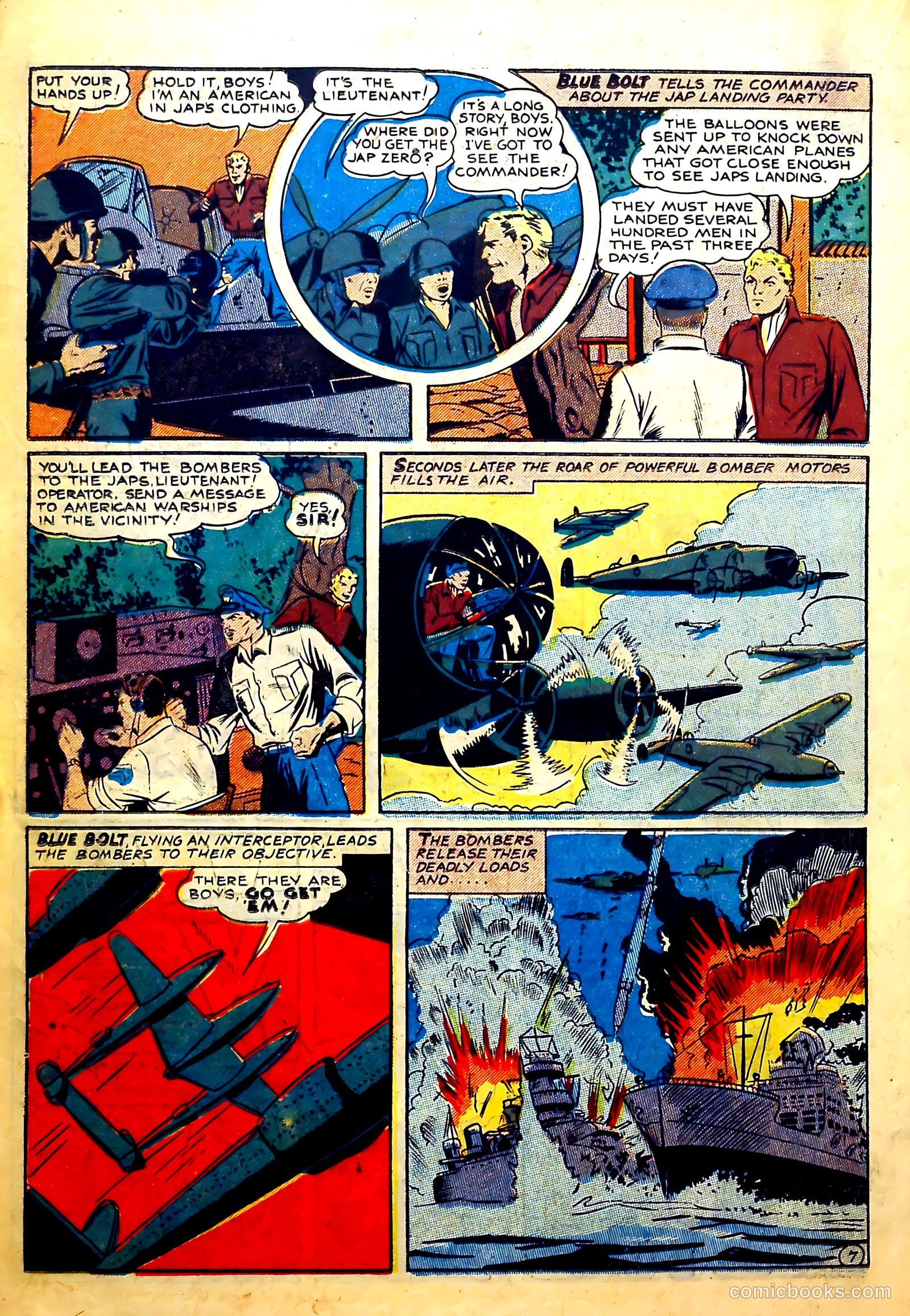 Blue Bolt Weird Tales of Terror #116 (1952) — page 18 of 23