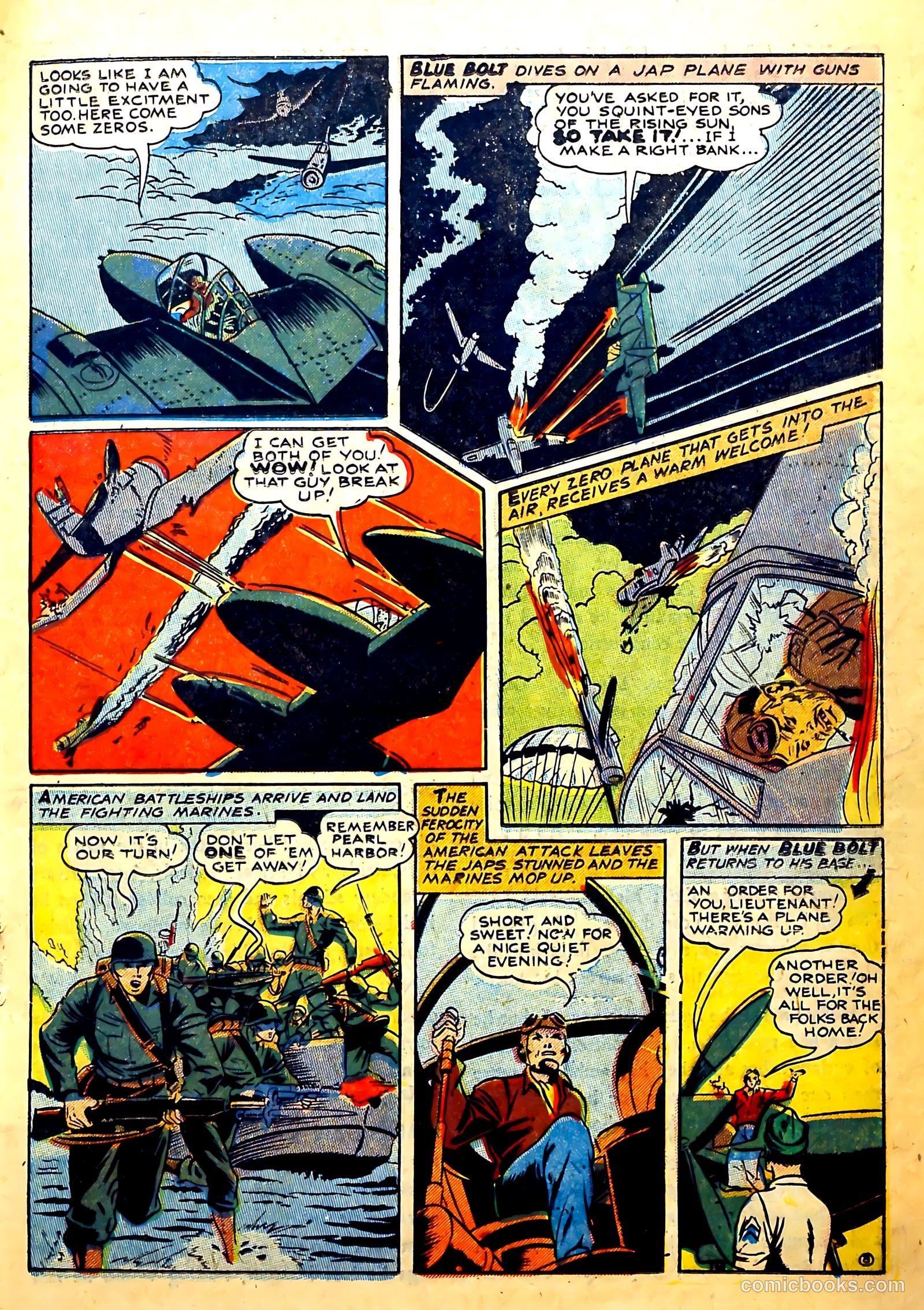 Blue Bolt Weird Tales of Terror #116 (1952) — page 19 of 23