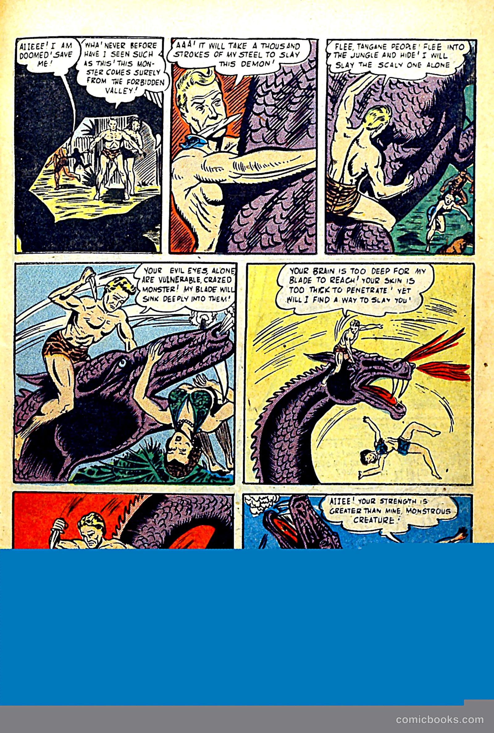 Blue Bolt Weird Tales of Terror #116 (1952) — page 23 of 23