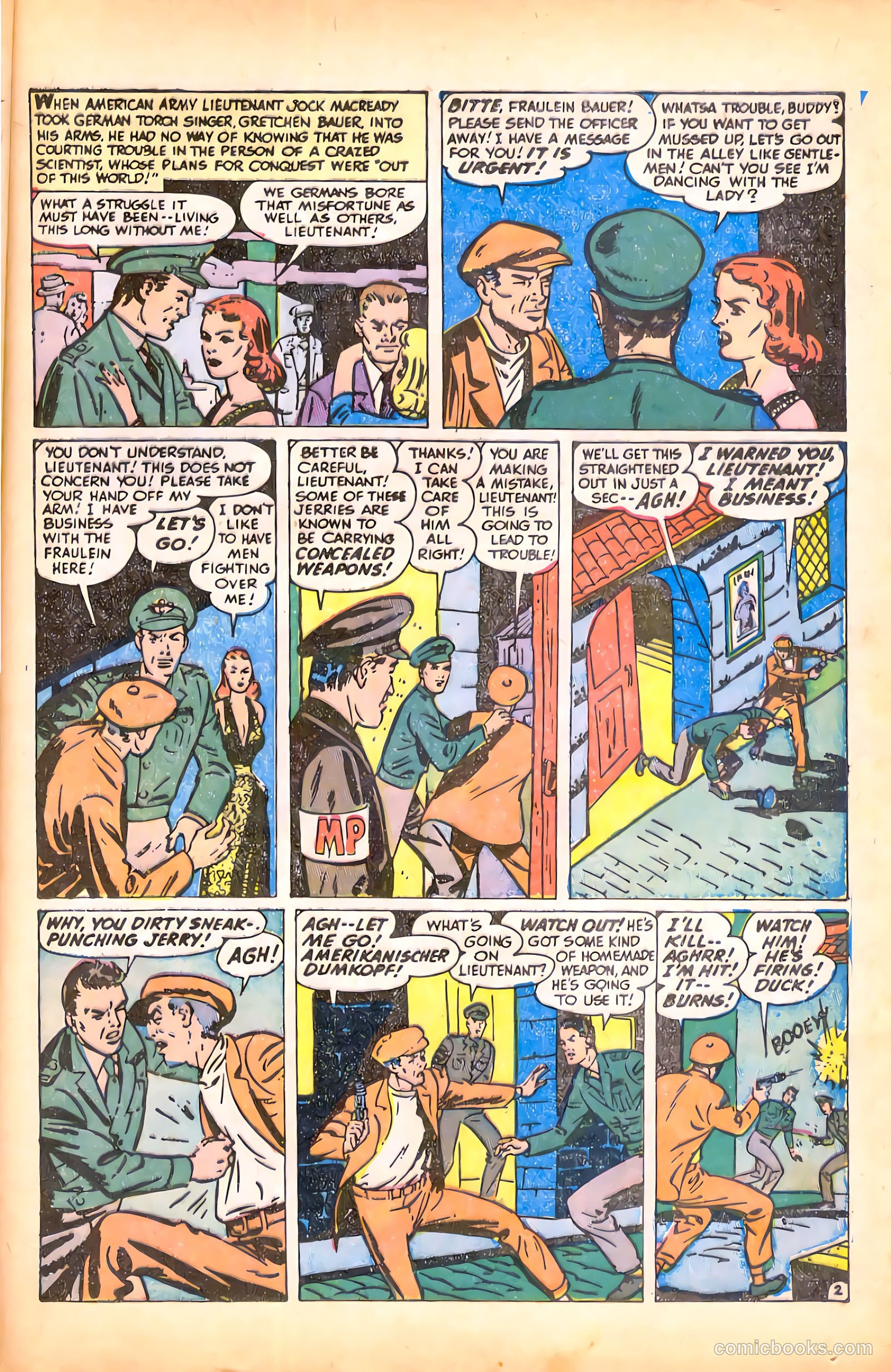 Blue Bolt Weird Tales of Terror #119 (1953) — page 13 of 36
