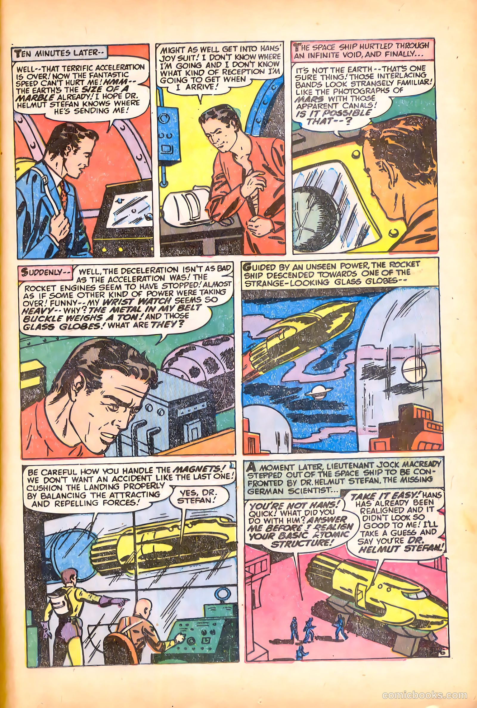 Blue Bolt Weird Tales of Terror #119 (1953) — page 17 of 36