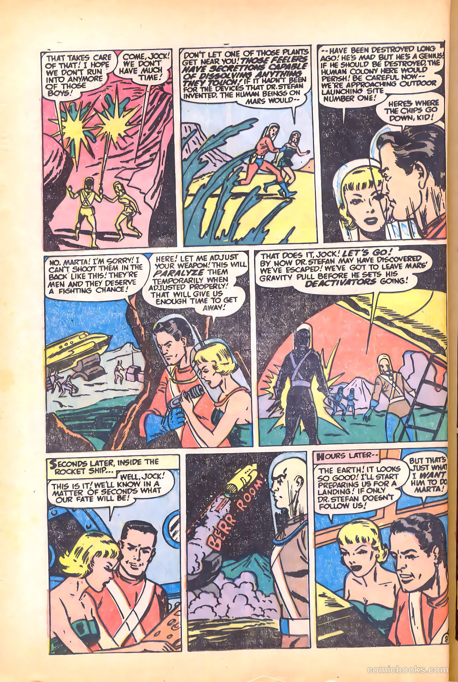 Blue Bolt Weird Tales of Terror #119 (1953) — page 20 of 36
