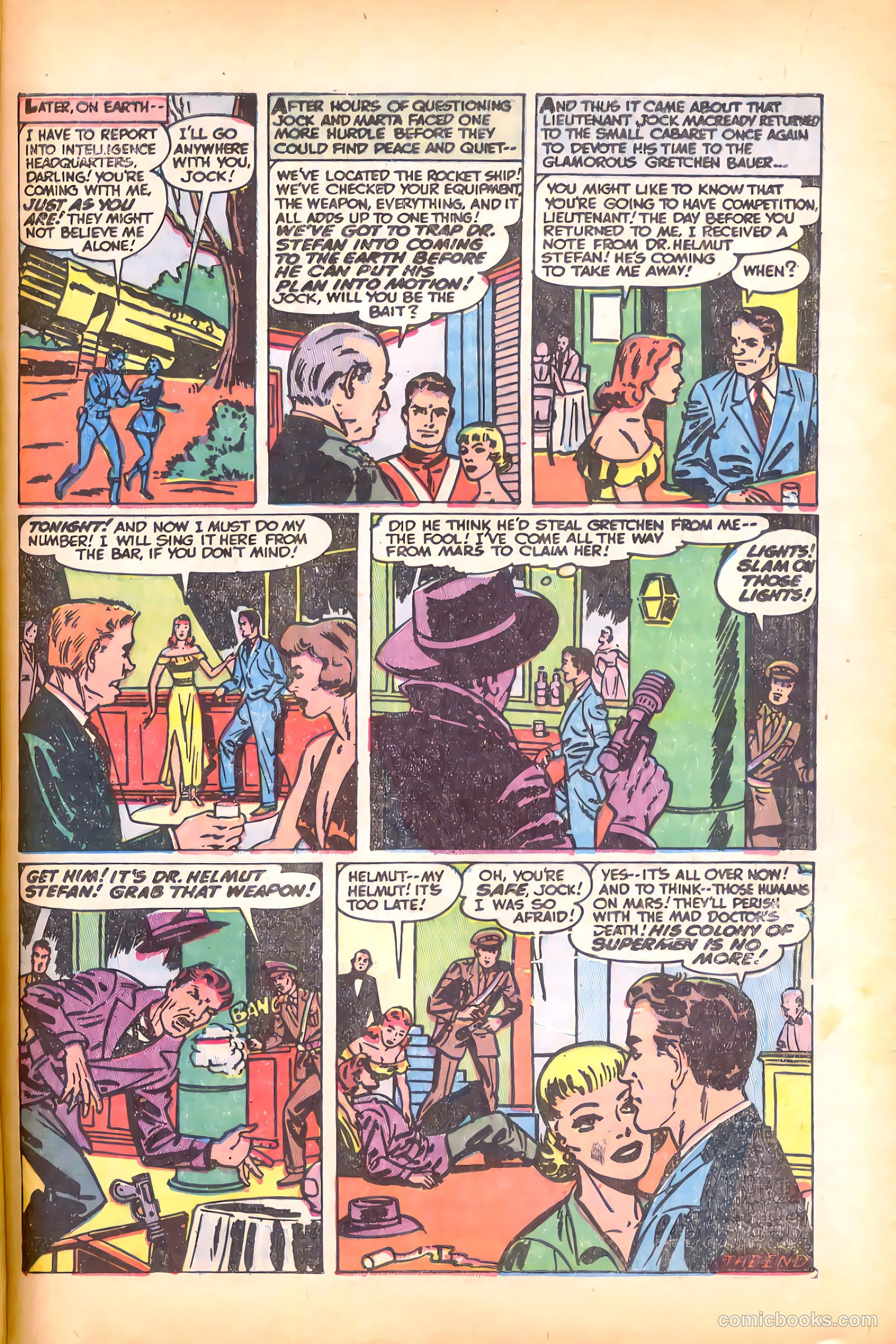 Blue Bolt Weird Tales of Terror #119 (1953) — page 21 of 36